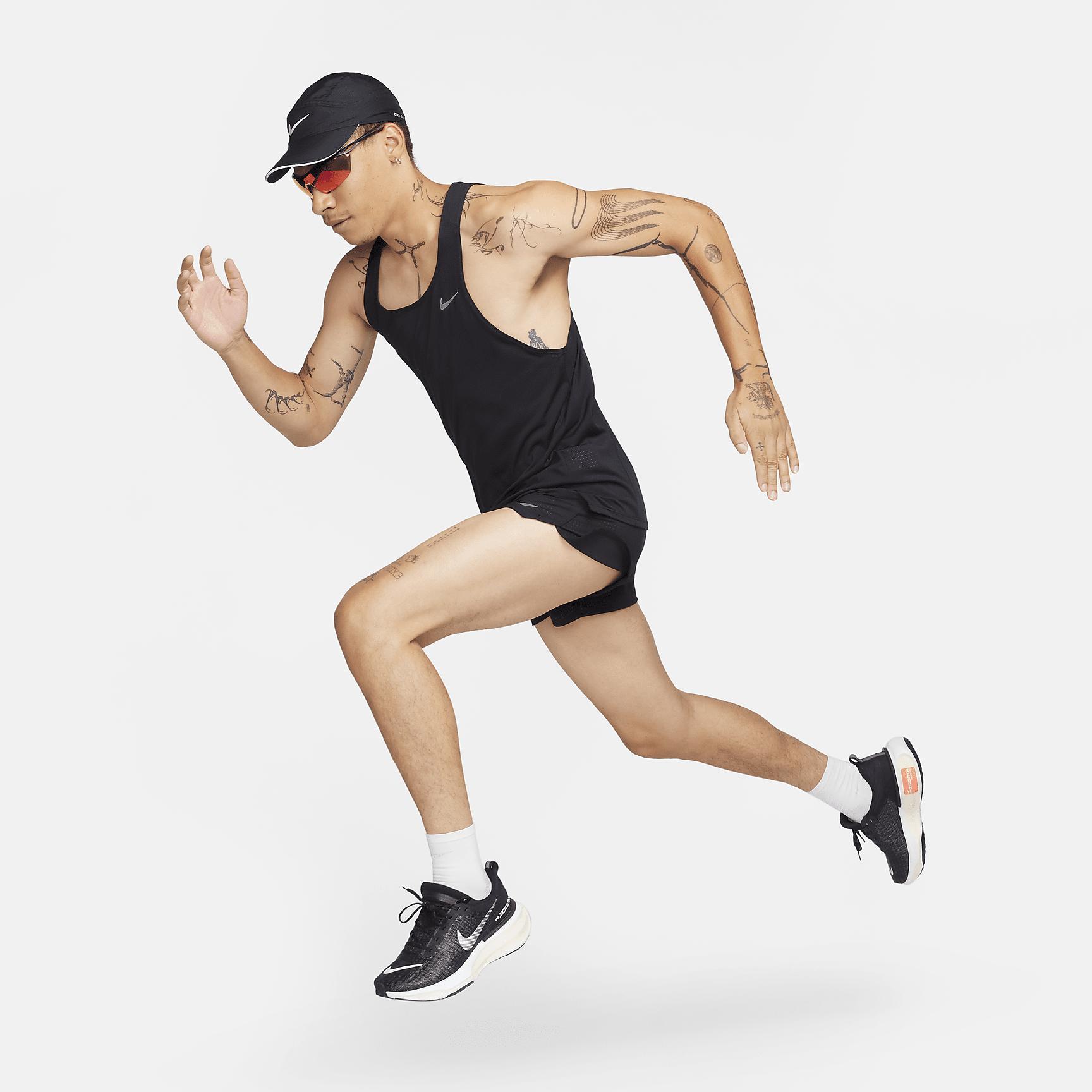 Nike Mens Fast Dri-FIT Running Singlet | FN4229-010 Product Image