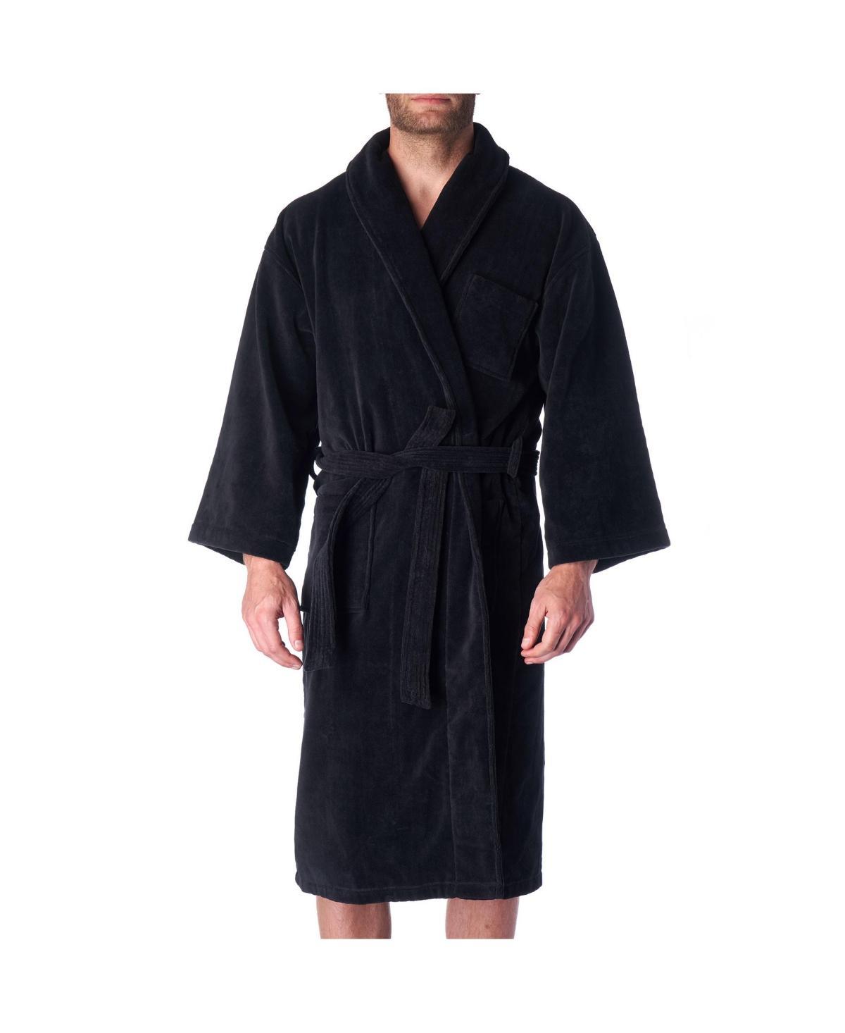 Alpine Swiss Pure Cotton Men Terry Cloth Bathrobe Super Absorbent Hotel Spa Robe Product Image