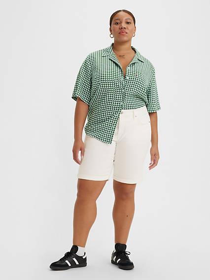 Classic Bermuda Women's Shorts (Plus Size) Product Image