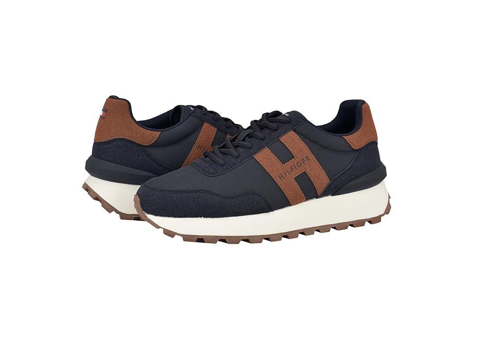 Tommy Hilfiger Gani Cognac Multi) Men's Shoes Product Image