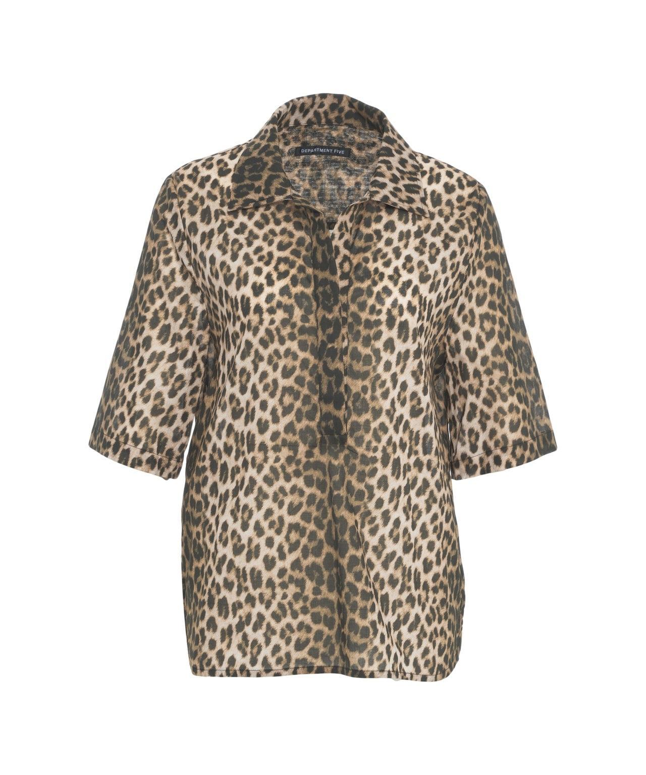 Blouse with animal print 'Solumon' Product Image