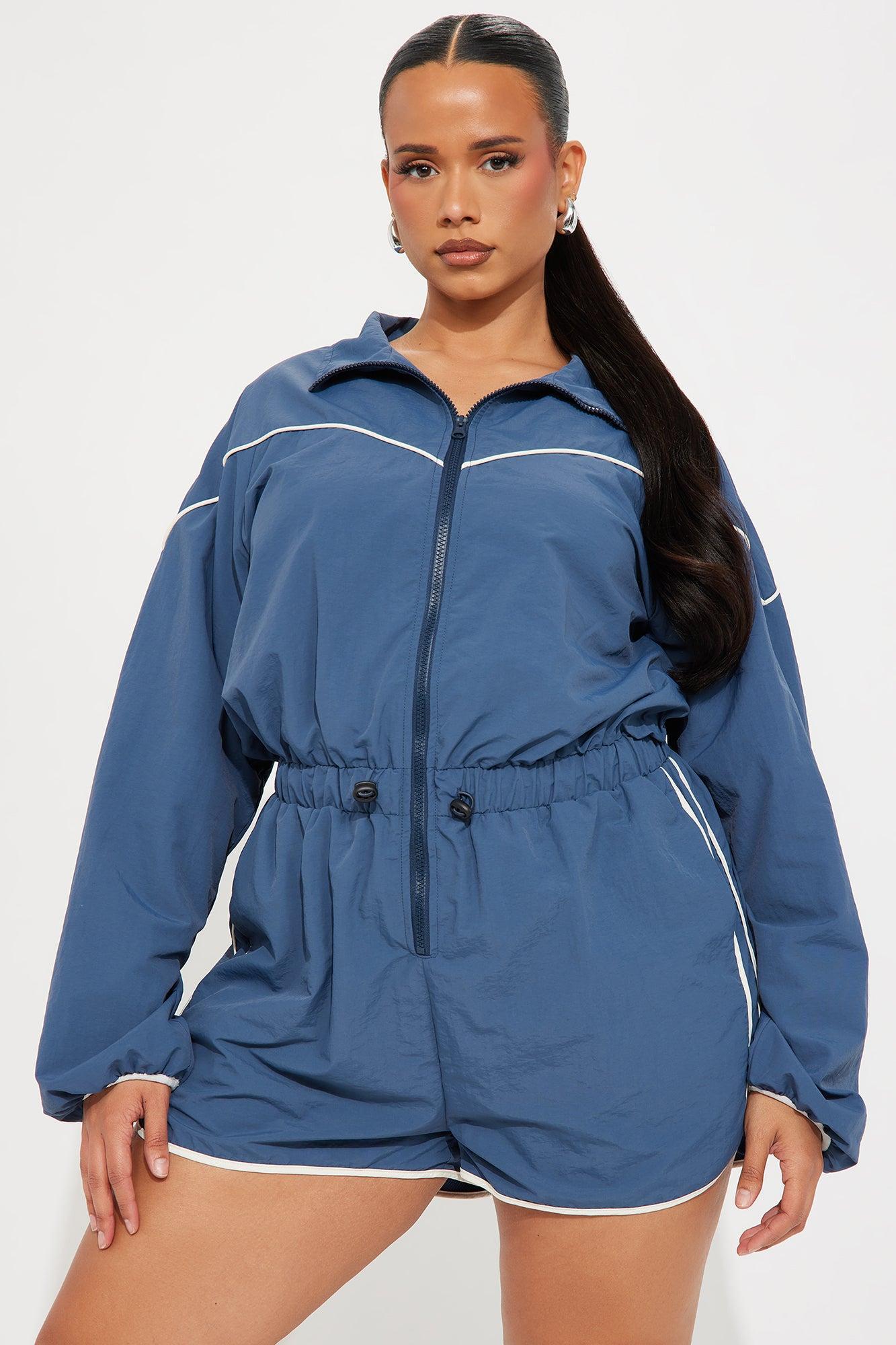 To Do List Romper - Blue Product Image