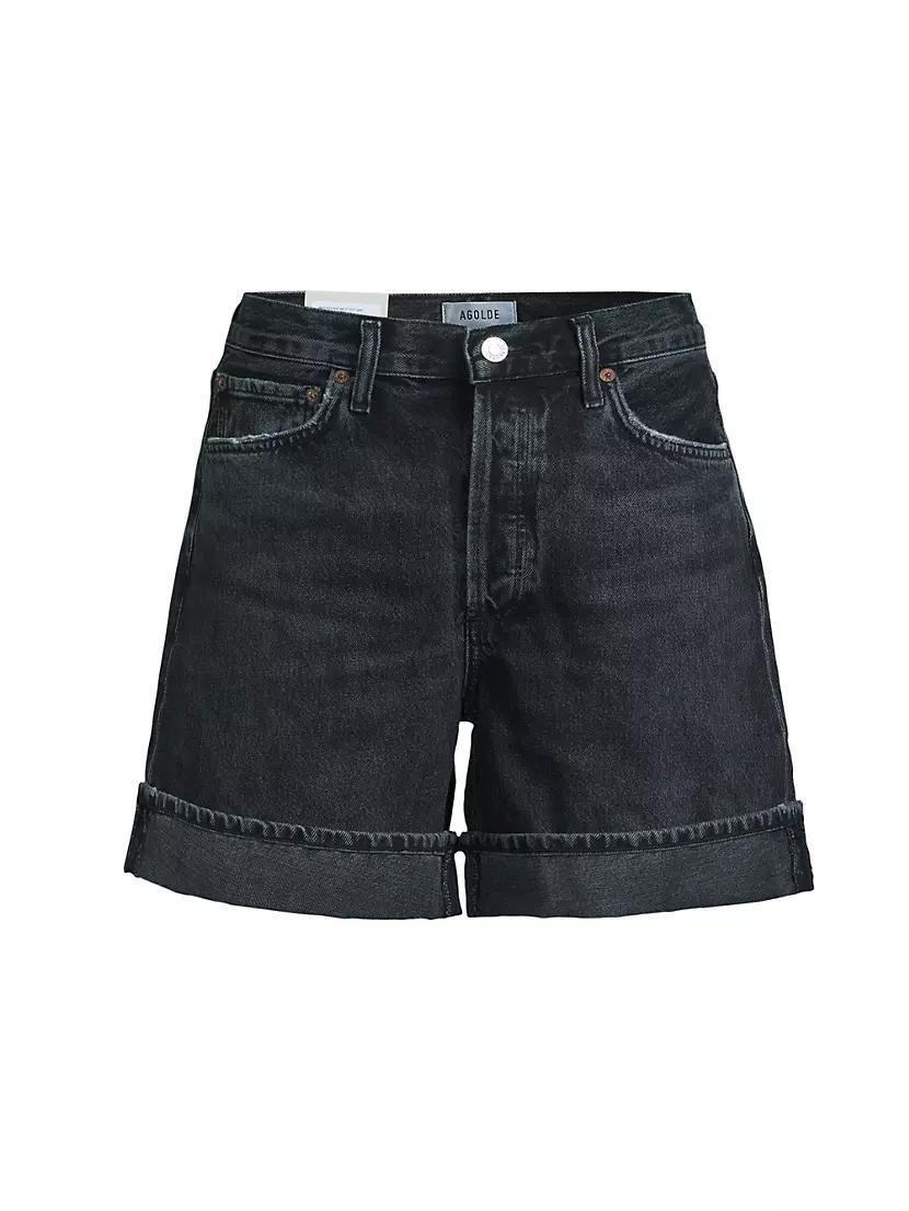 Dame Long Denim Shorts Product Image