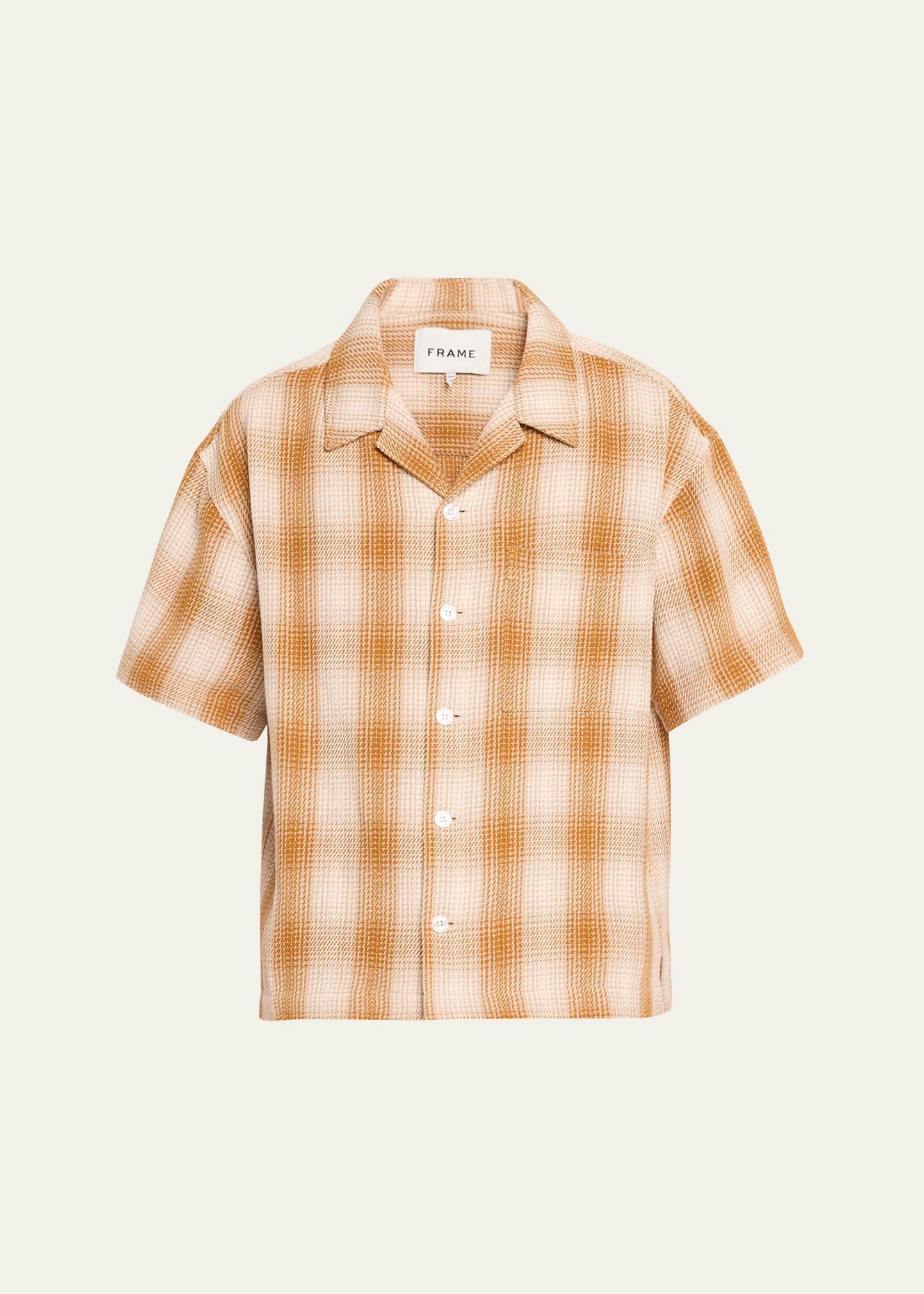 Men's Baja Plaid Camp Shirt Product Image