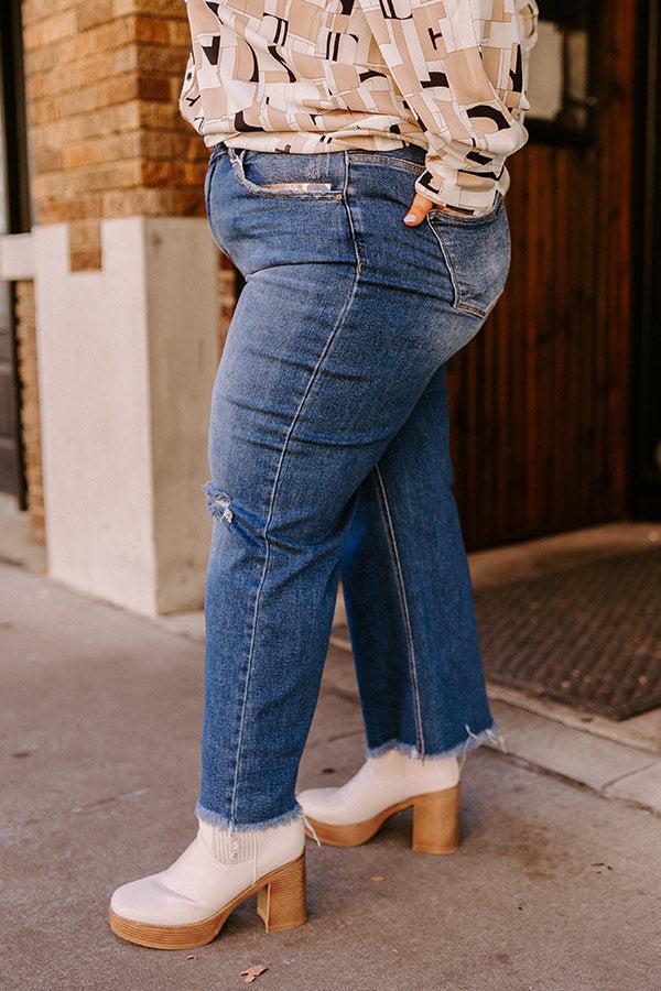 Risen Westley High Waist Relaxed Jean Curves Product Image