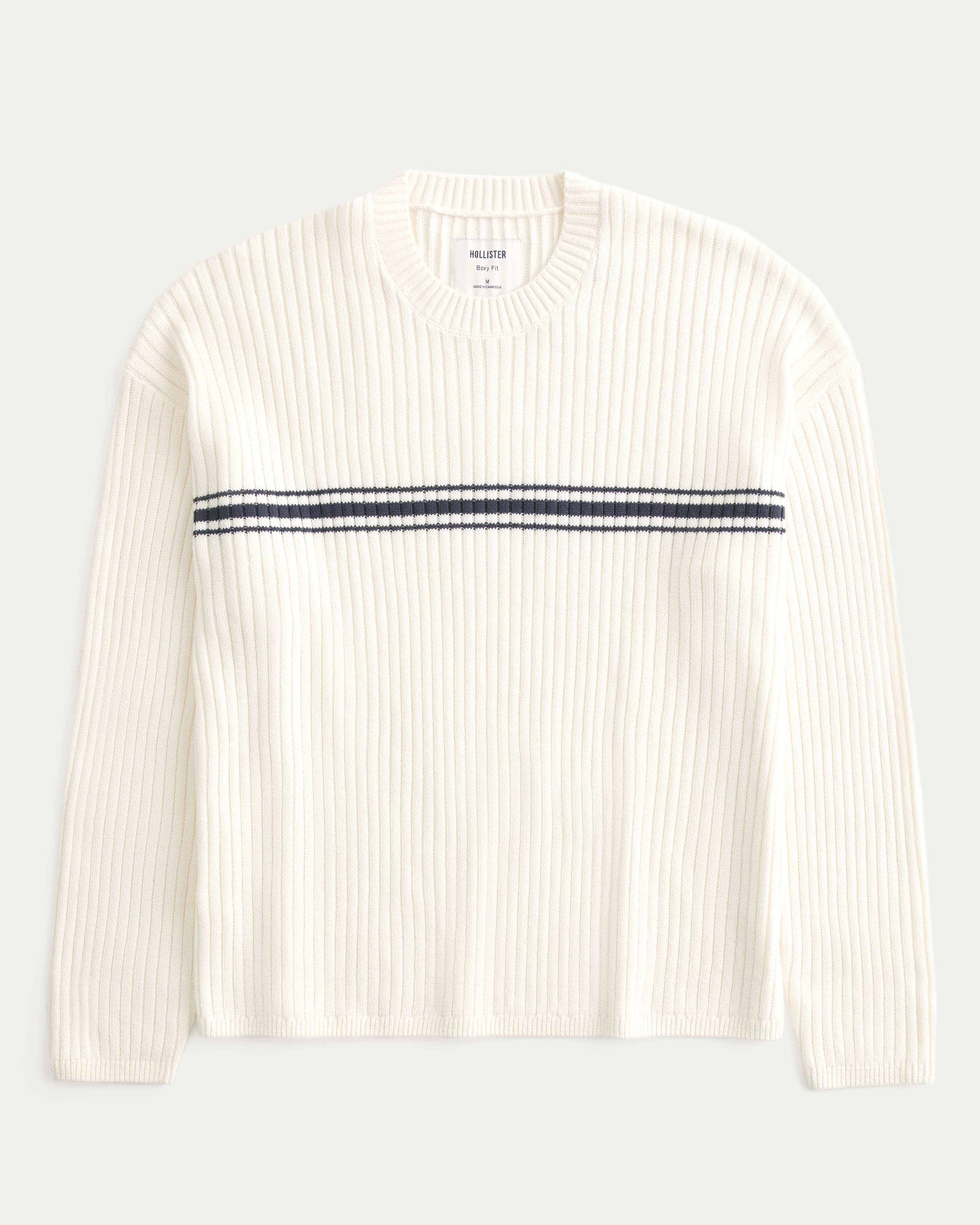 Boxy Crew Sweater Product Image