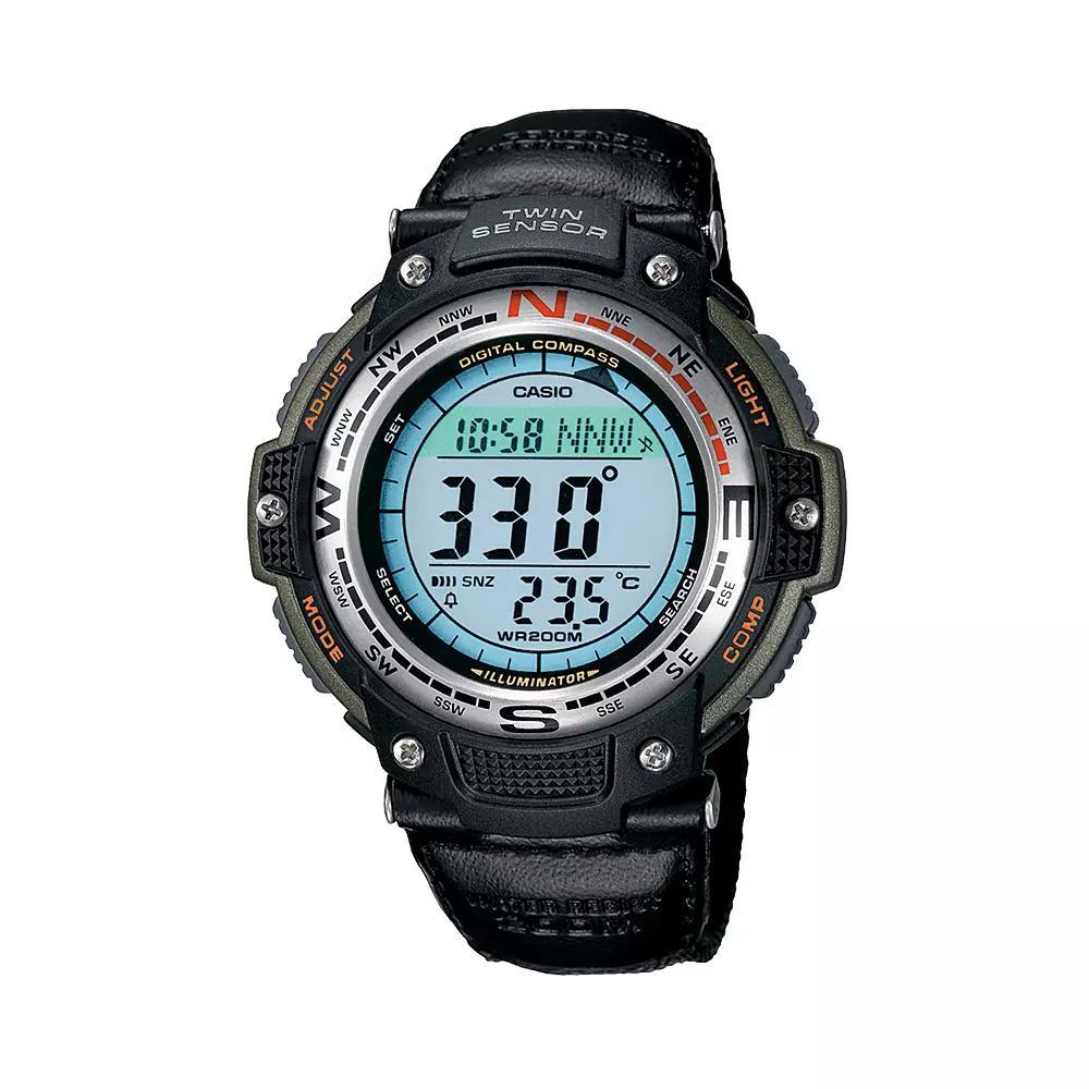Casio Men's Twin Sensor Digital Chronograph Watch - SGW100B-3V, Multicolor Product Image