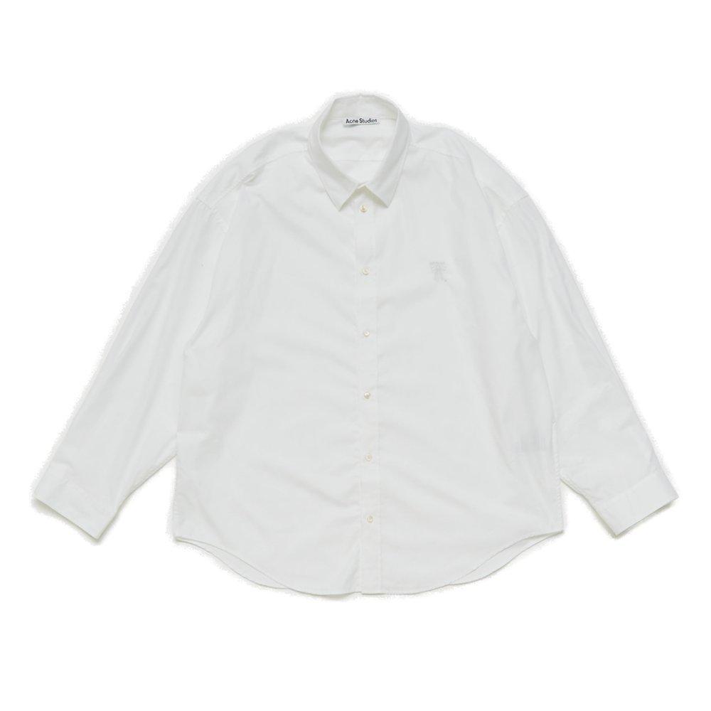 ACNE STUDIOS Button In White Product Image