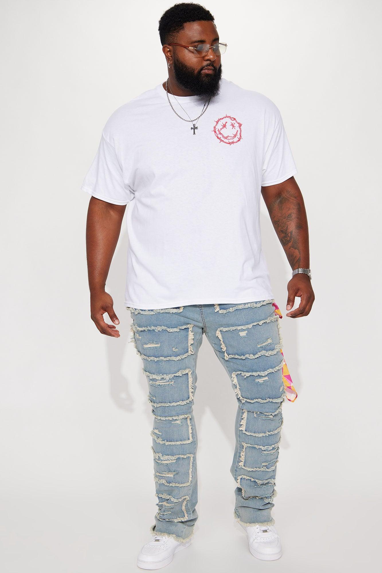 Strong Smiles Short Sleeve Tee - White Product Image