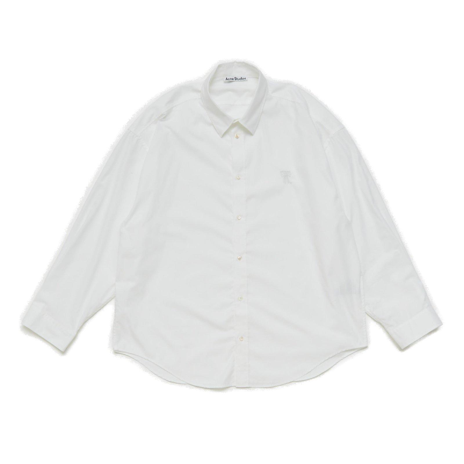 ACNE STUDIOS Button In White Product Image