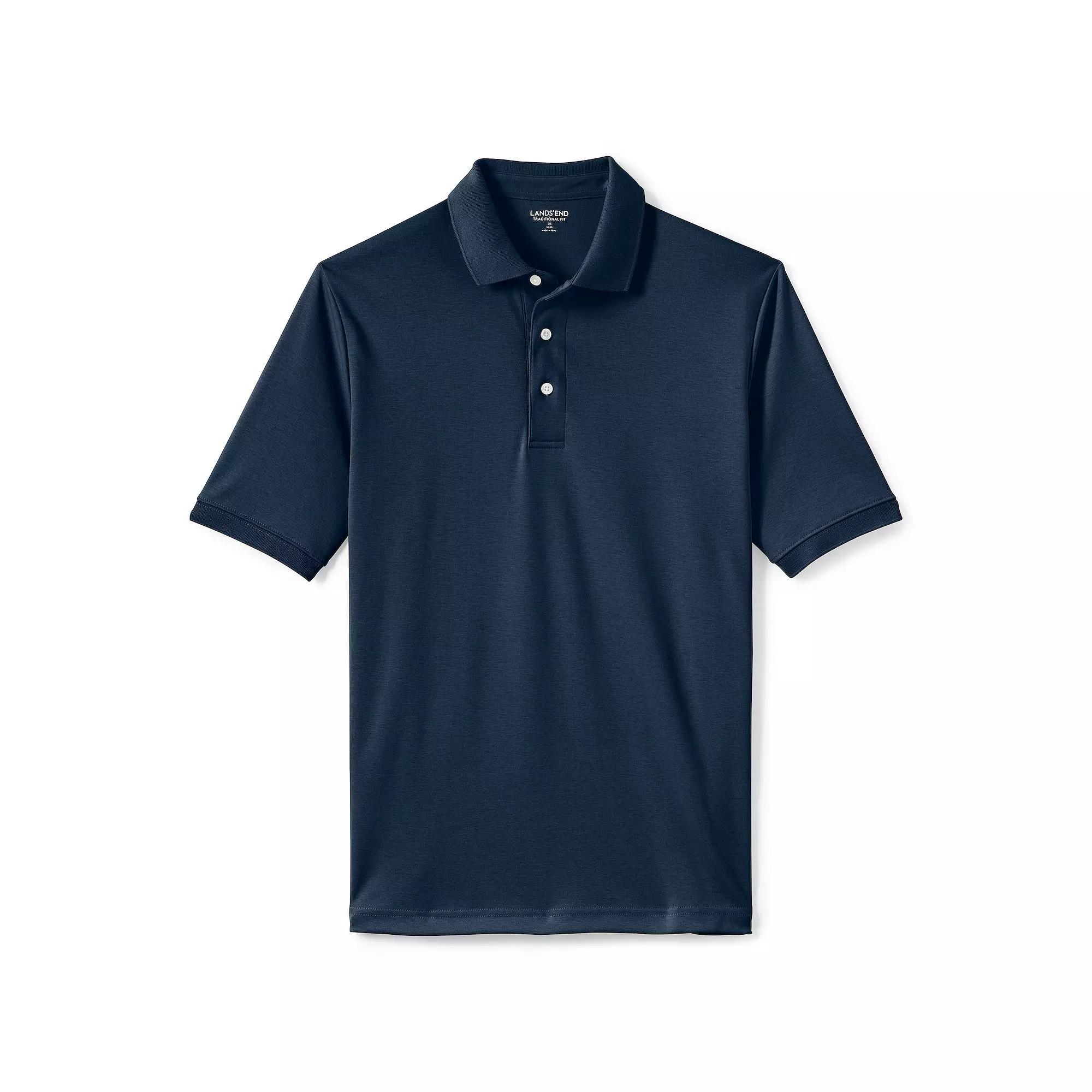 Big & Tall Lands' End Super Soft Supima Polo, Men's,  Product Image