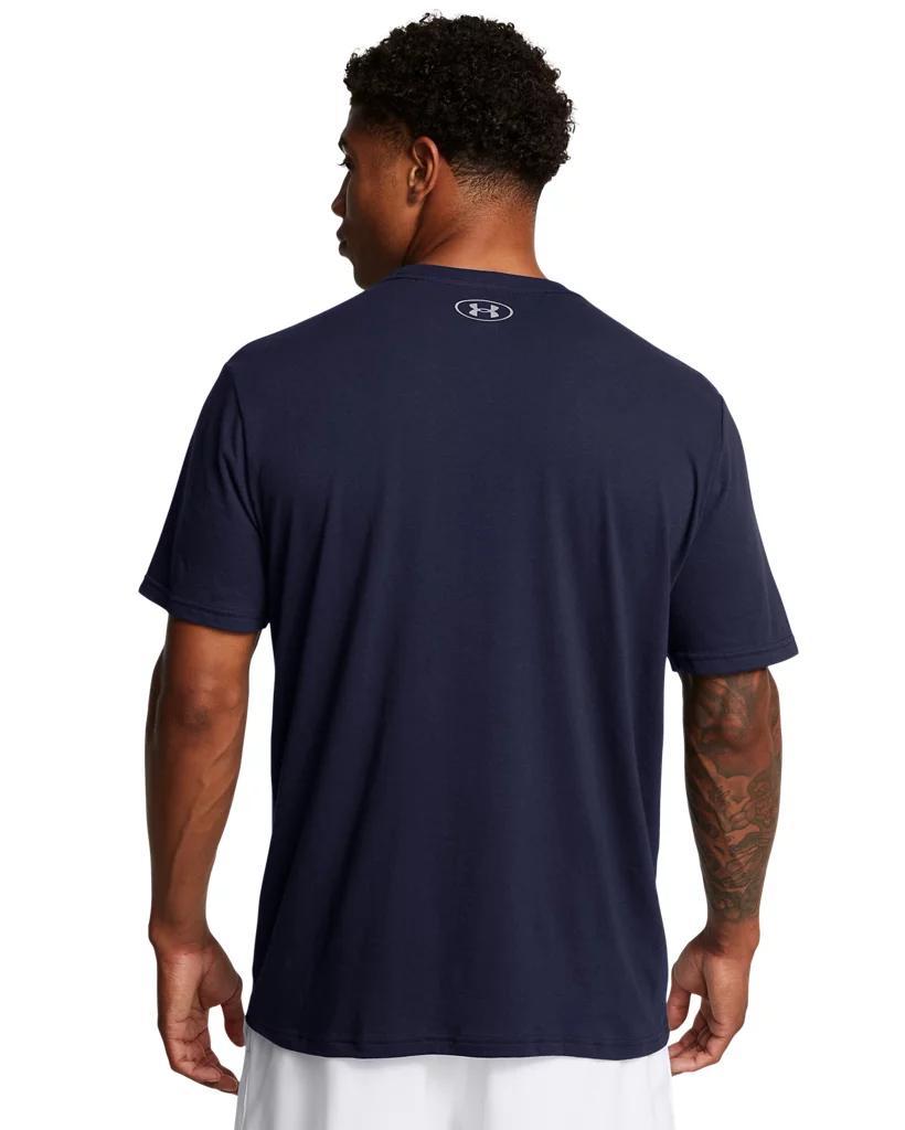 Men's UA Performance Cotton Collegiate T-Shirt Product Image