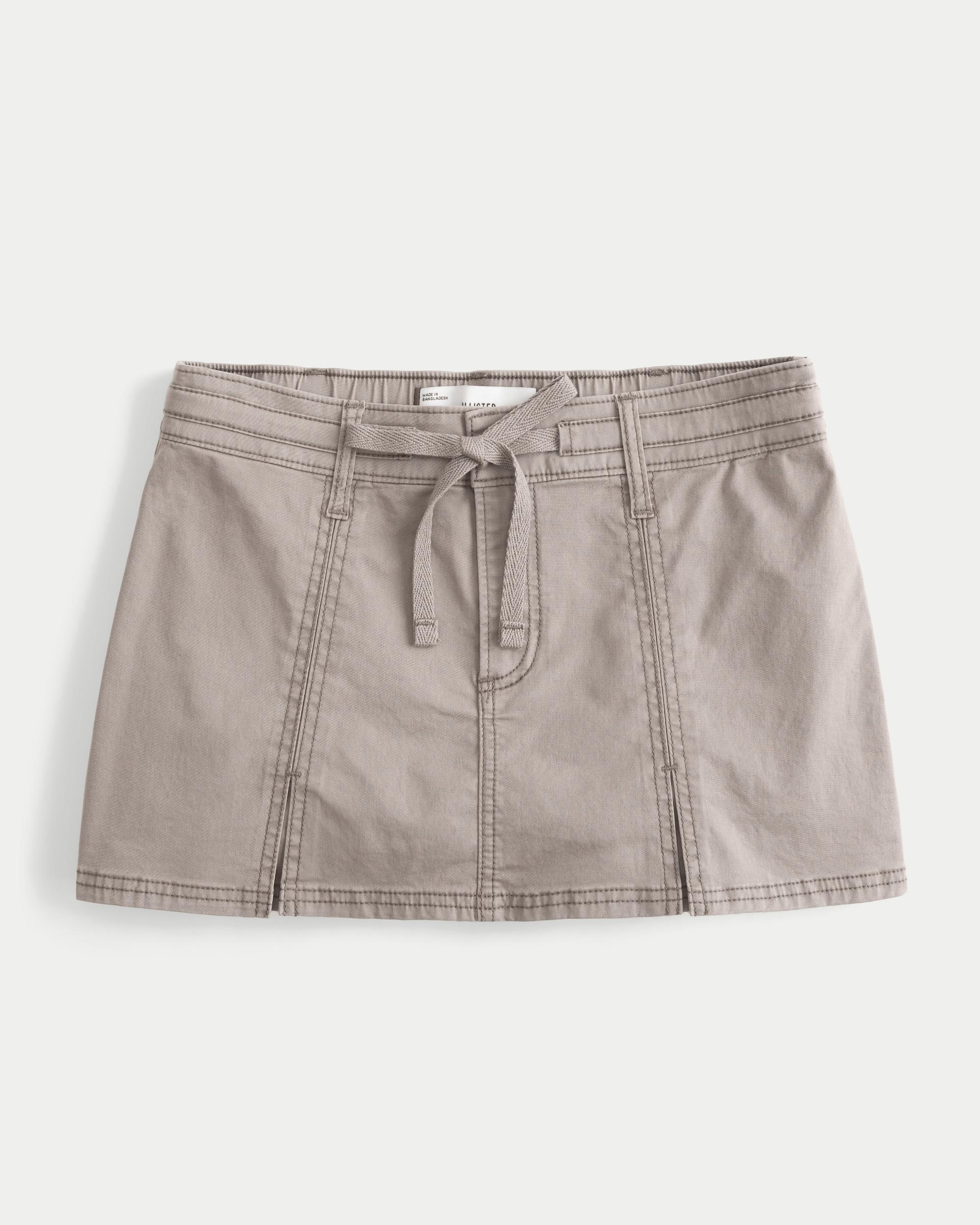 Pleated Mini Skirt Product Image