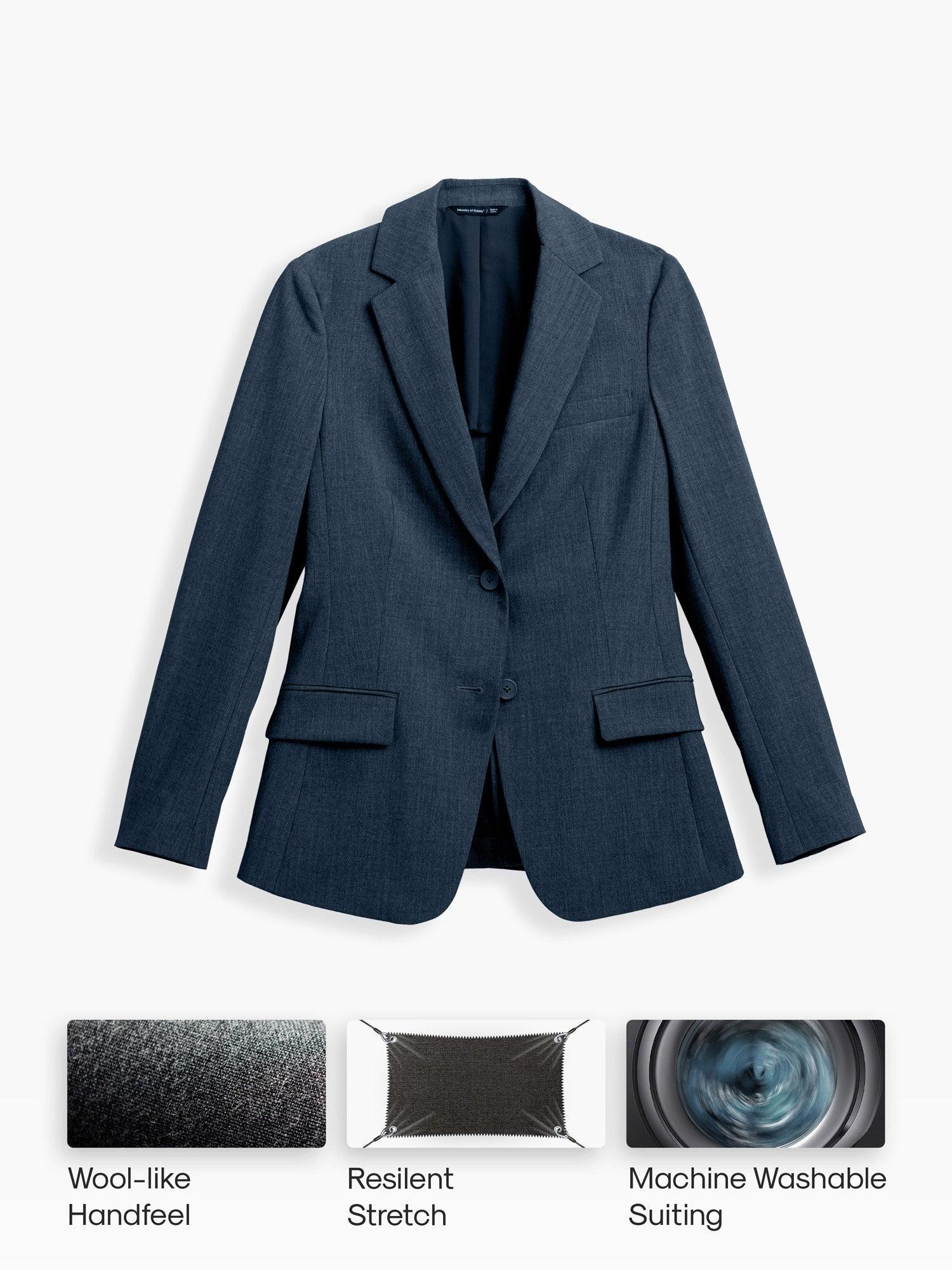 Women's Velocity Tailored Blazer - Dark Charcoal Heather (MPS) Product Image