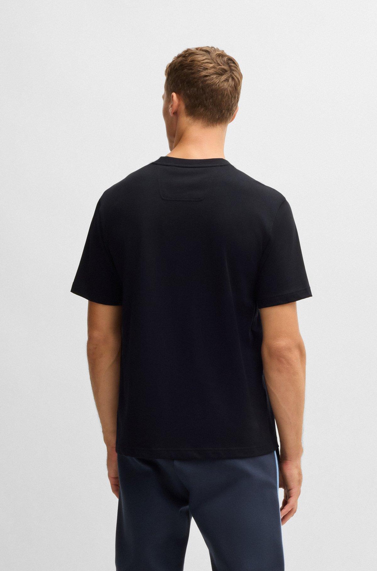 Cotton-jersey relaxed-fit T-shirt with seasonal artwork Product Image