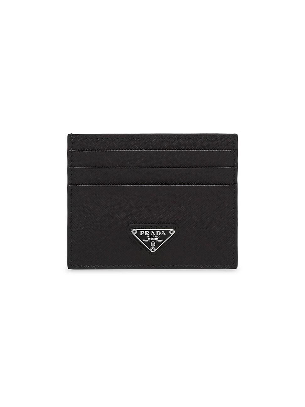 Womens Saffiano Leather Card Holder Product Image