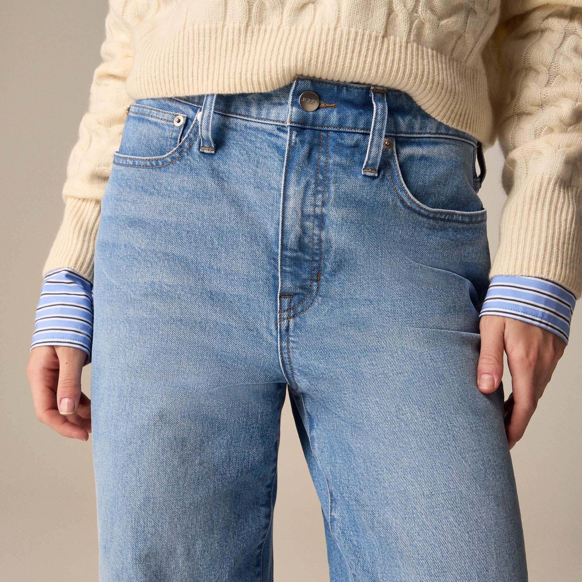 High-rise slim-wide jean in 1996 semi-stretch Product Image