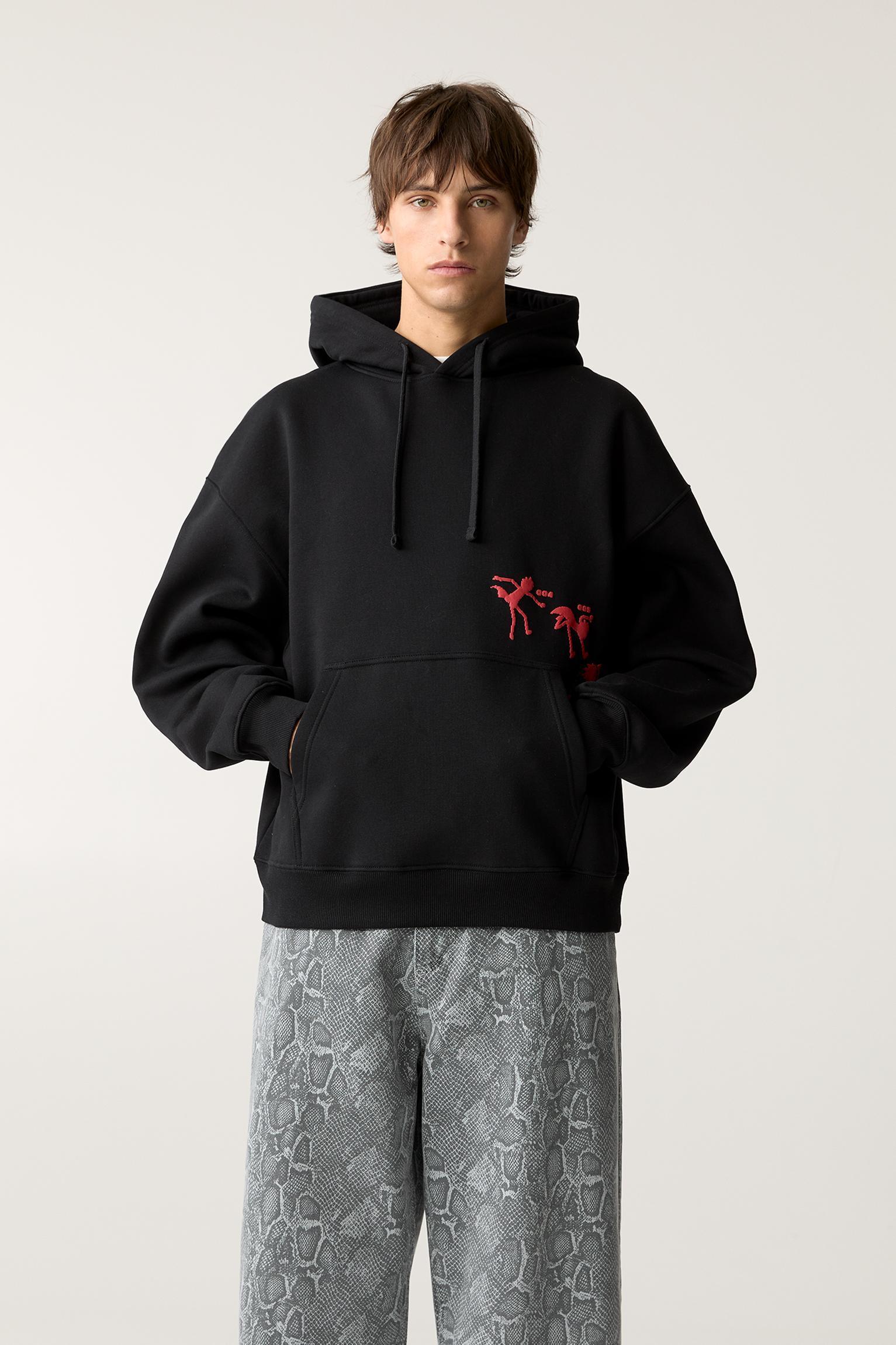 RHUDE LOGO FLANNEL WORK JACKET Male Product Image