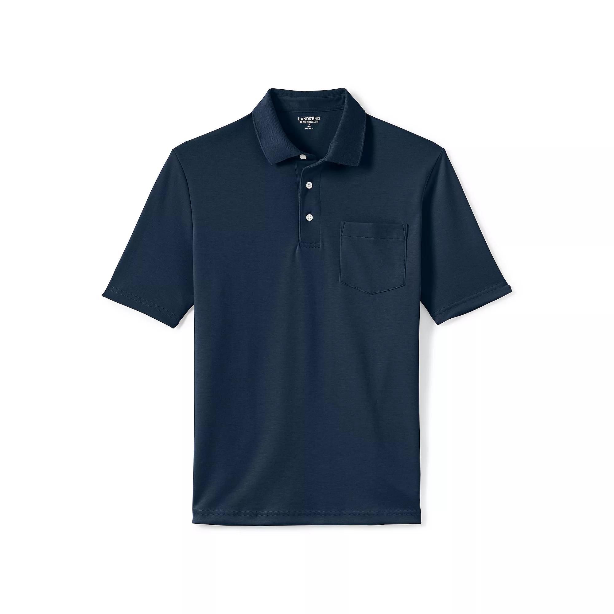 Big & Tall Lands' End Supima Polo, Men's,  Product Image