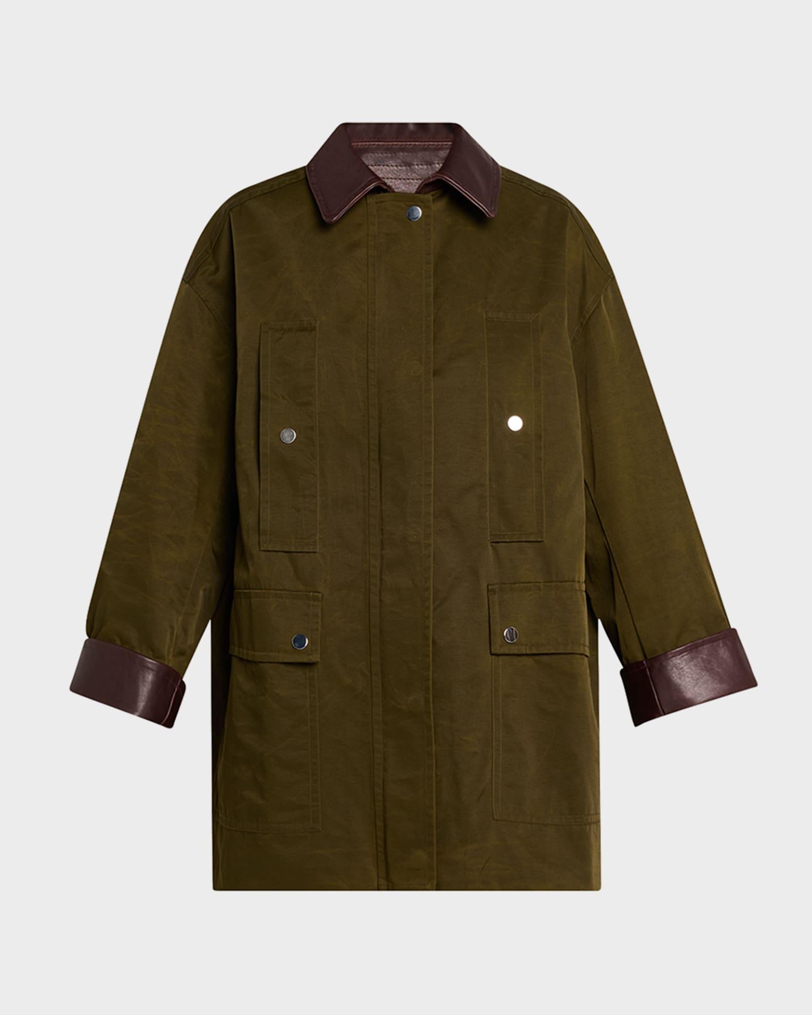 Theo Oversized Barn Jacket Product Image