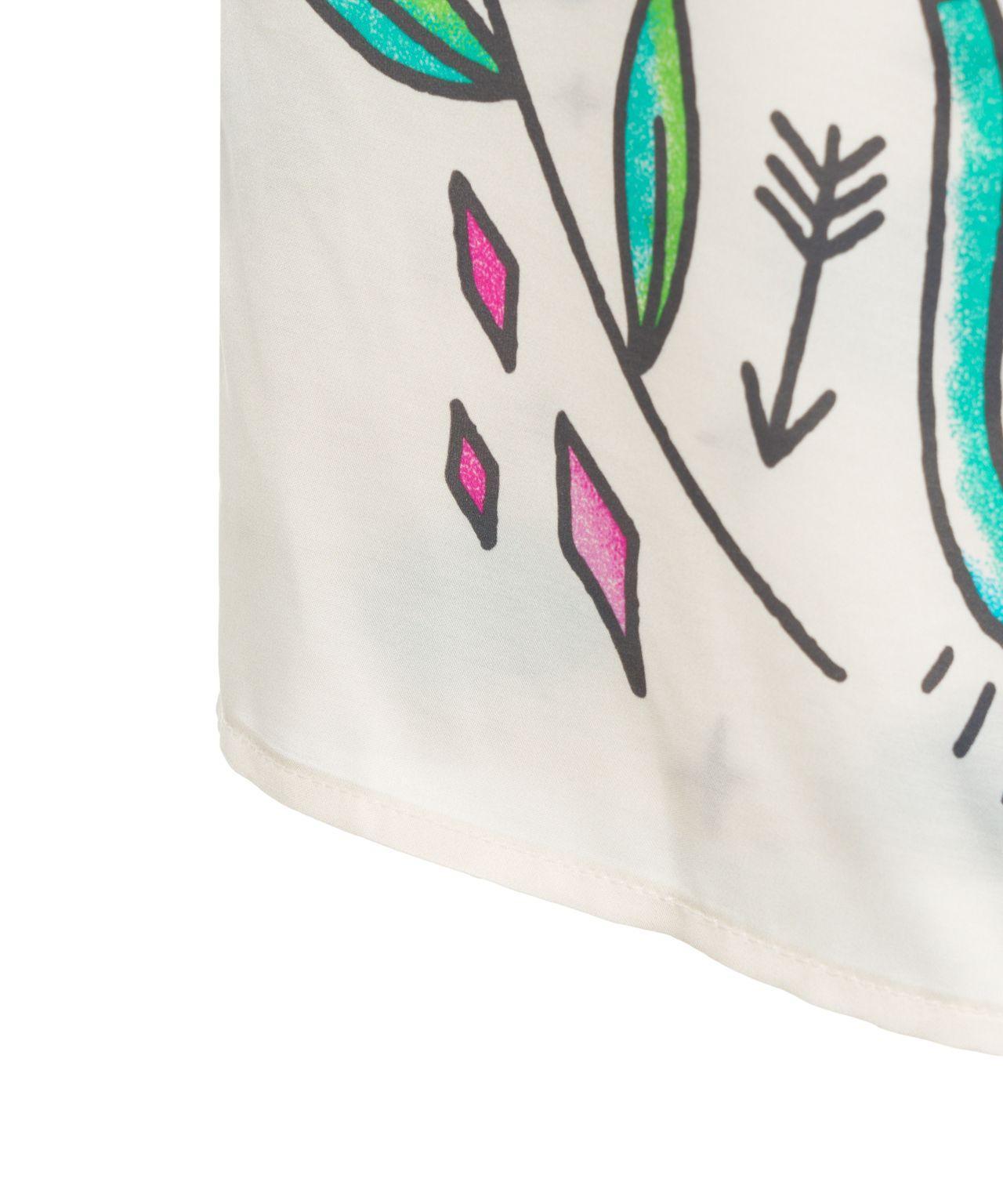 Wrap skirt with print Product Image