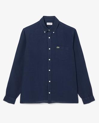 Regular Fit Linen Shirt Product Image