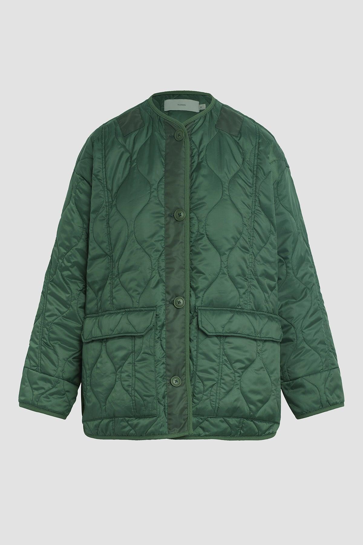 Oversized Quilted Jacket Female Product Image