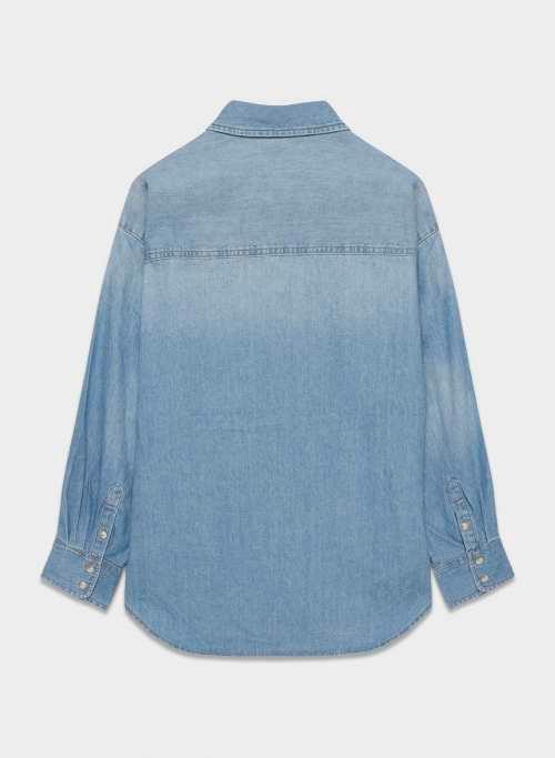 the 90s classic denim shirt Product Image