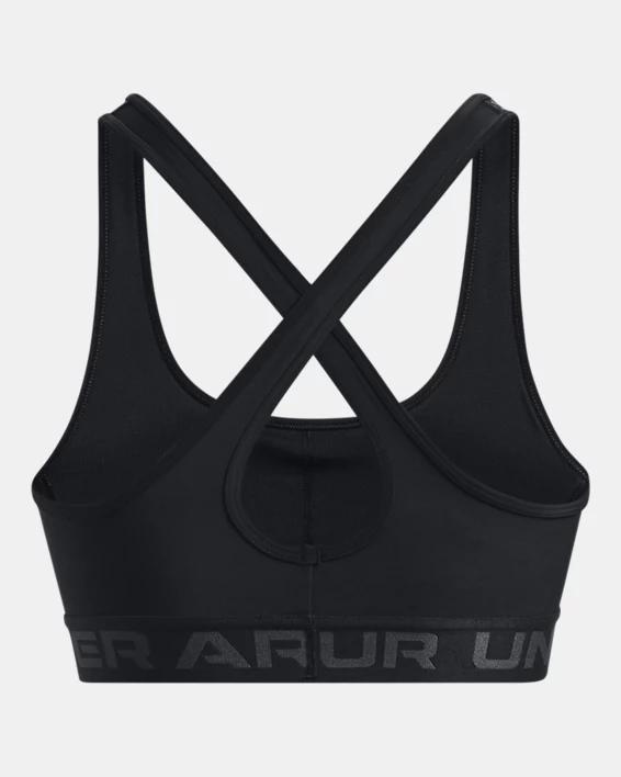 Women's Armour® Mid Crossback Printed Sports Bra Product Image