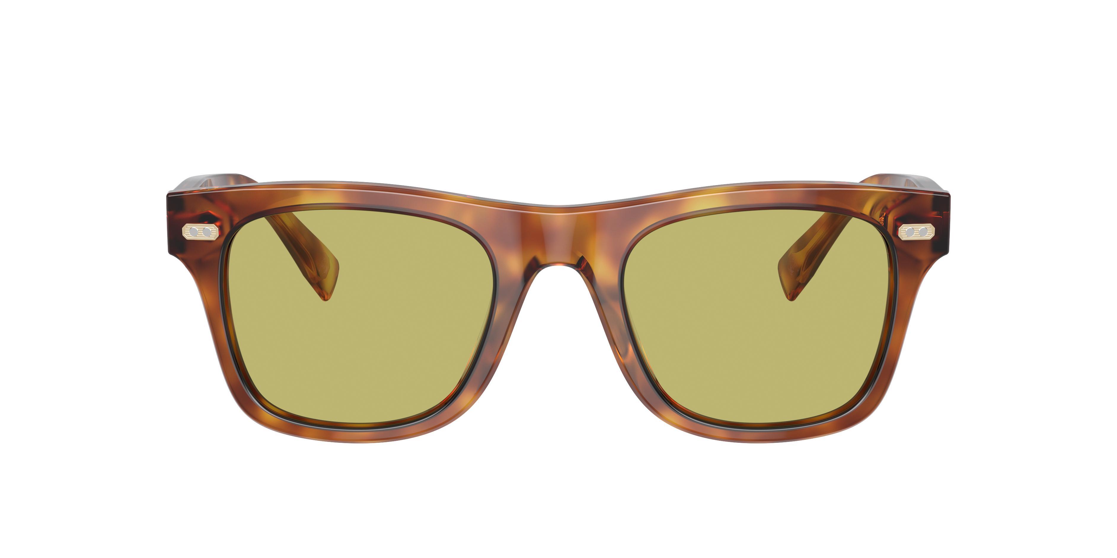 BRUNELLO CUCINELLI Bc4002s Mr.brunello Square-frame Sunglasses In Light Green Photo Product Image