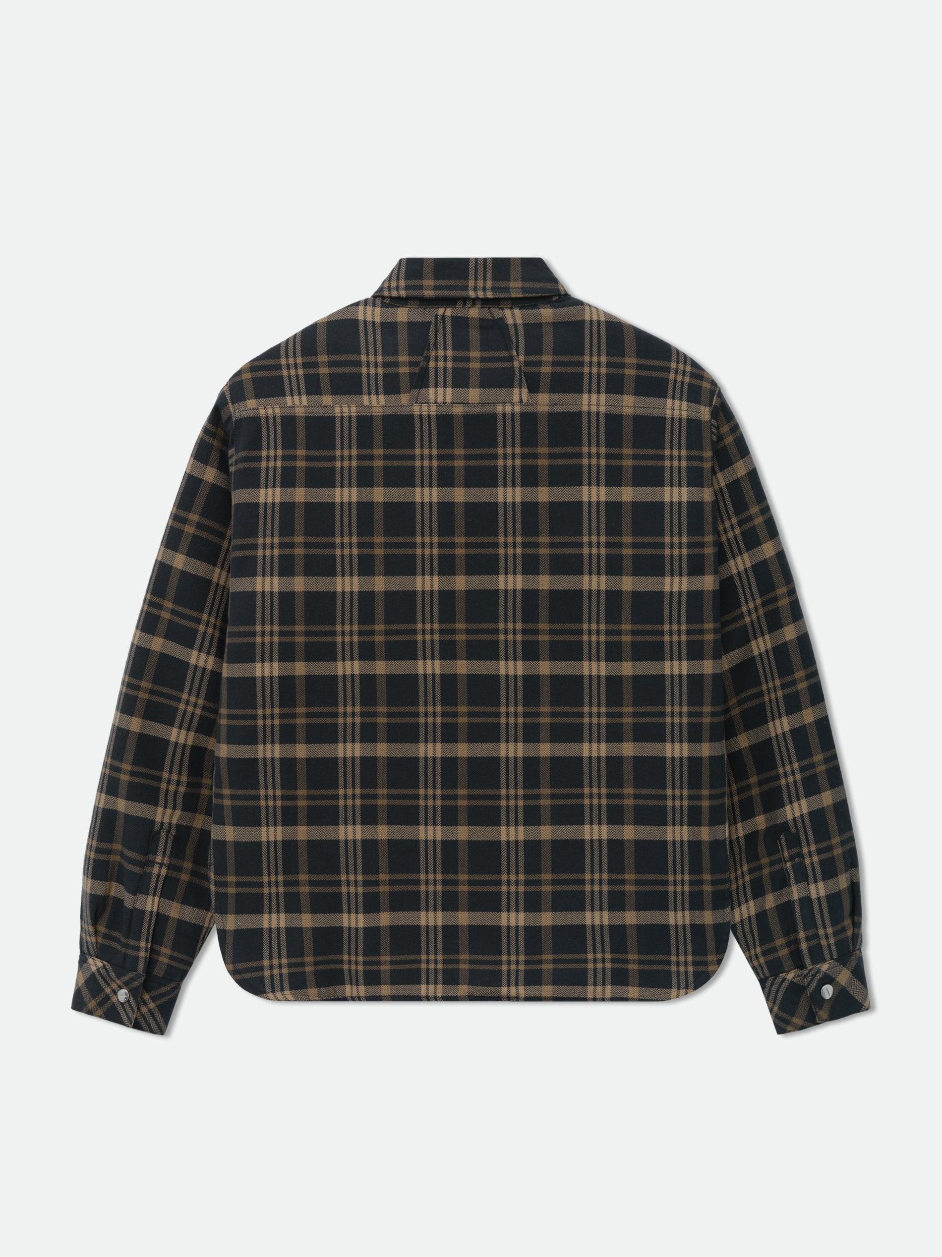 FLANNEL SHERPA OVERSHIRT Male Product Image