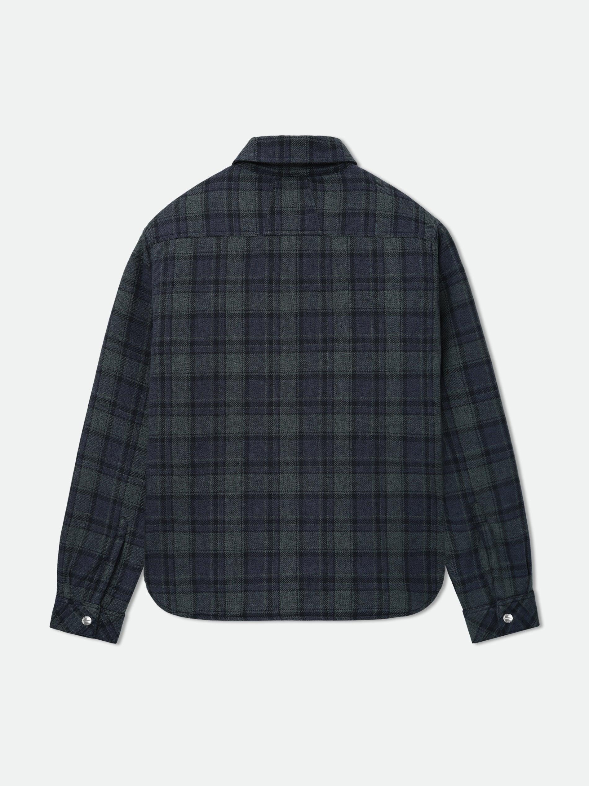 FLANNEL SHERPA OVERSHIRT Male Product Image