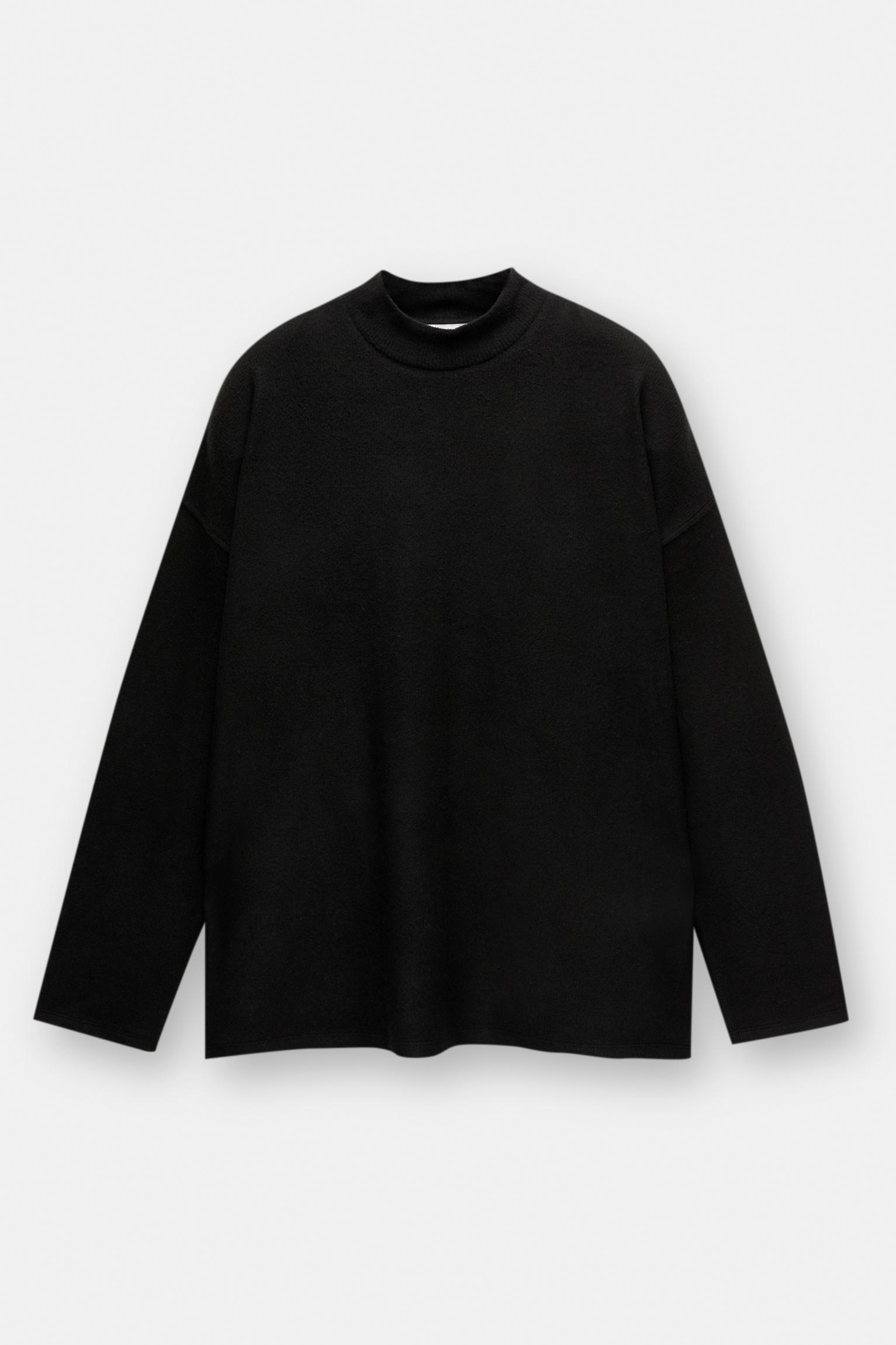 Soft touch high neck sweater Product Image