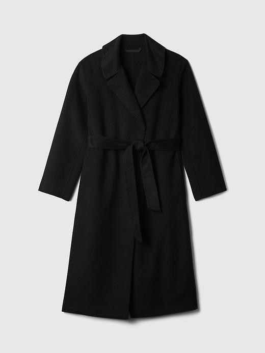Belted Double-Faced Wool Coat Product Image