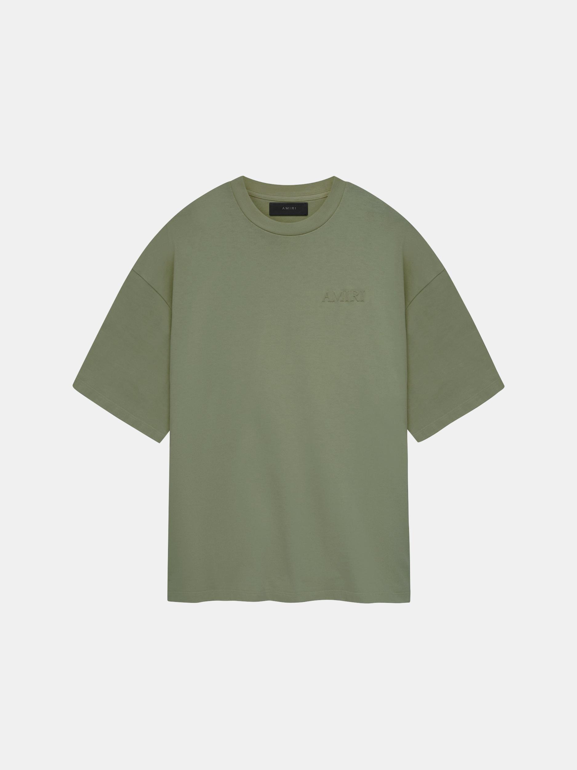 AMIRI OVERSIZED TEE - OLIVE Male Product Image