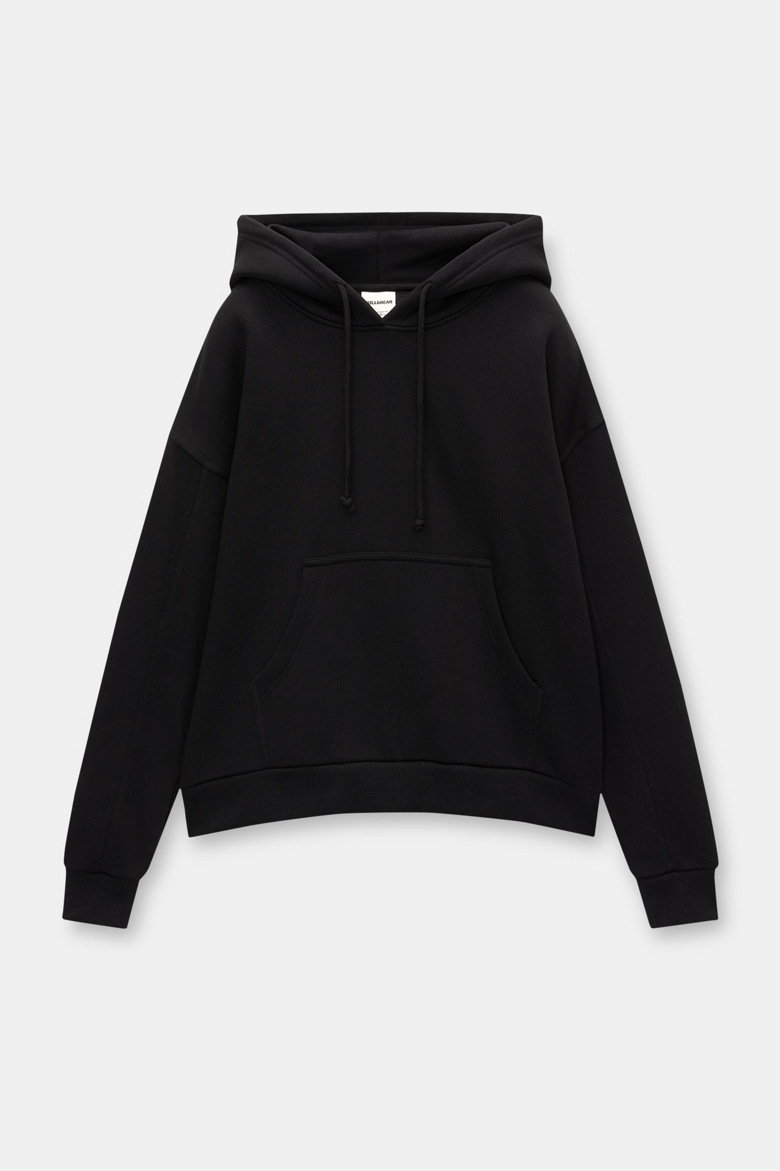 Basic hooded sweatshirt Product Image