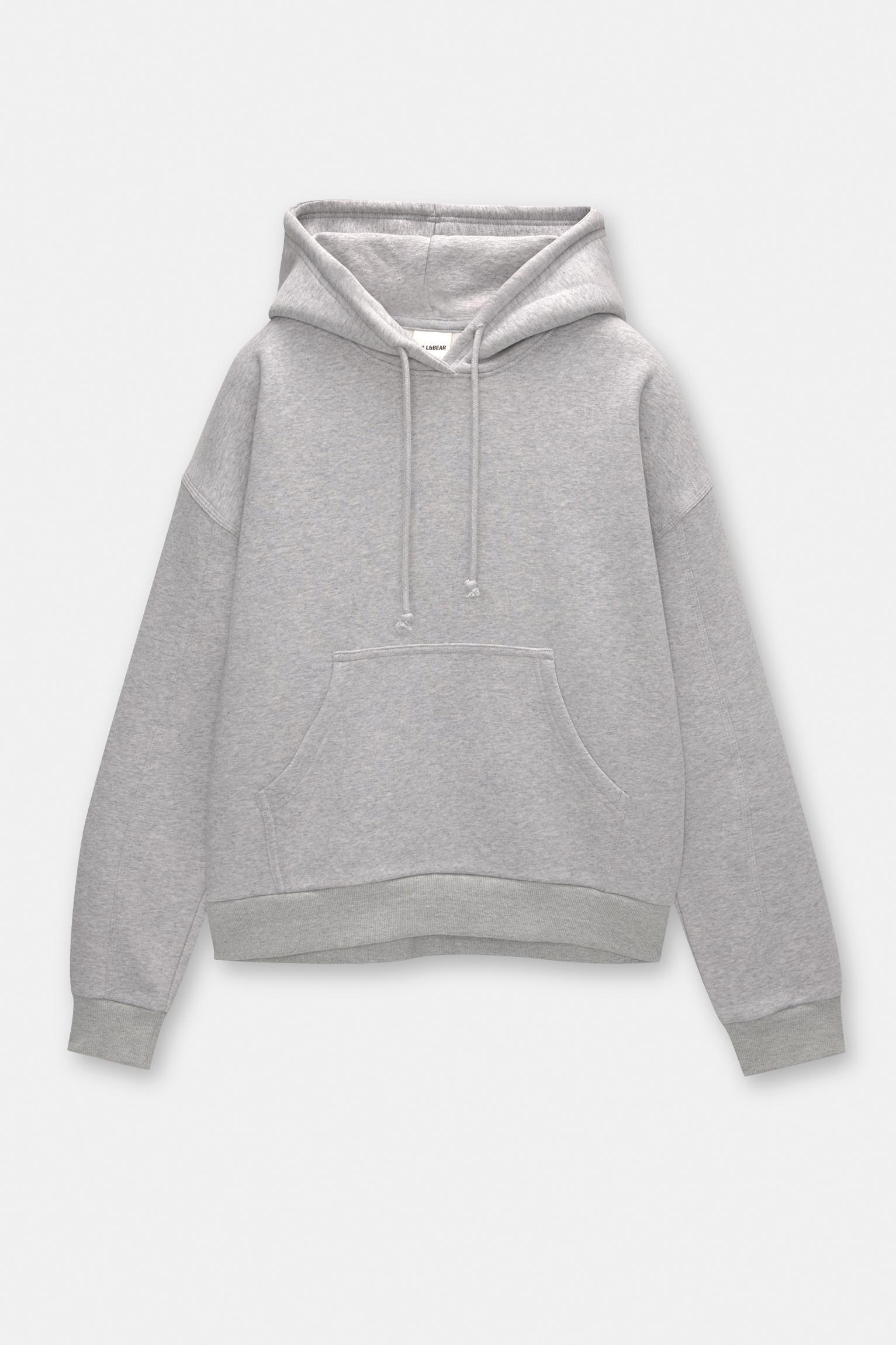Basic hooded sweatshirt Product Image