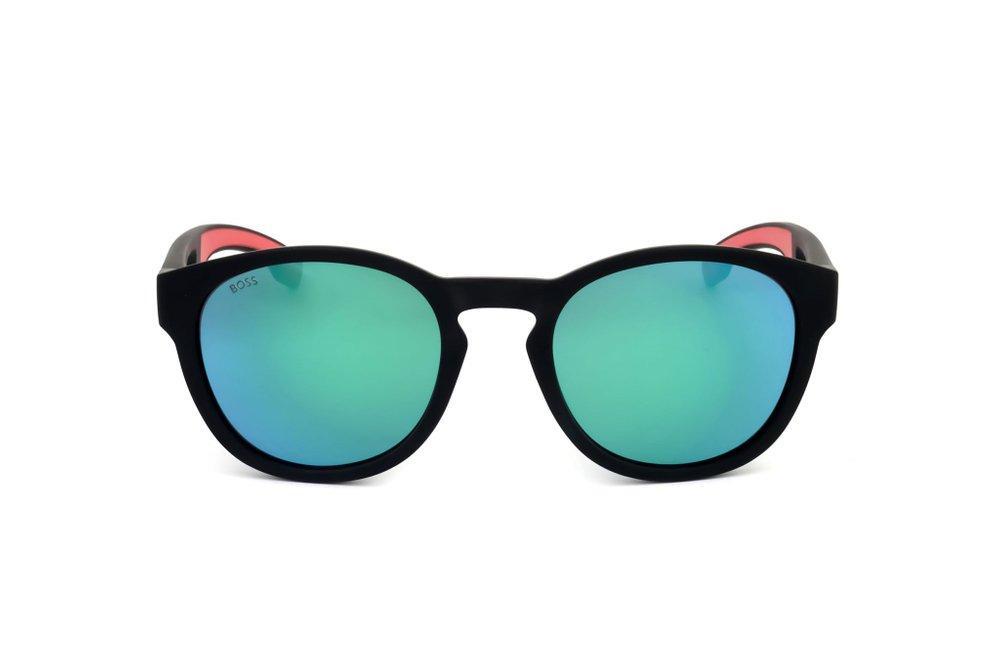 HUGO BOSS Boss  Round Frame Sunglasses In Black Product Image