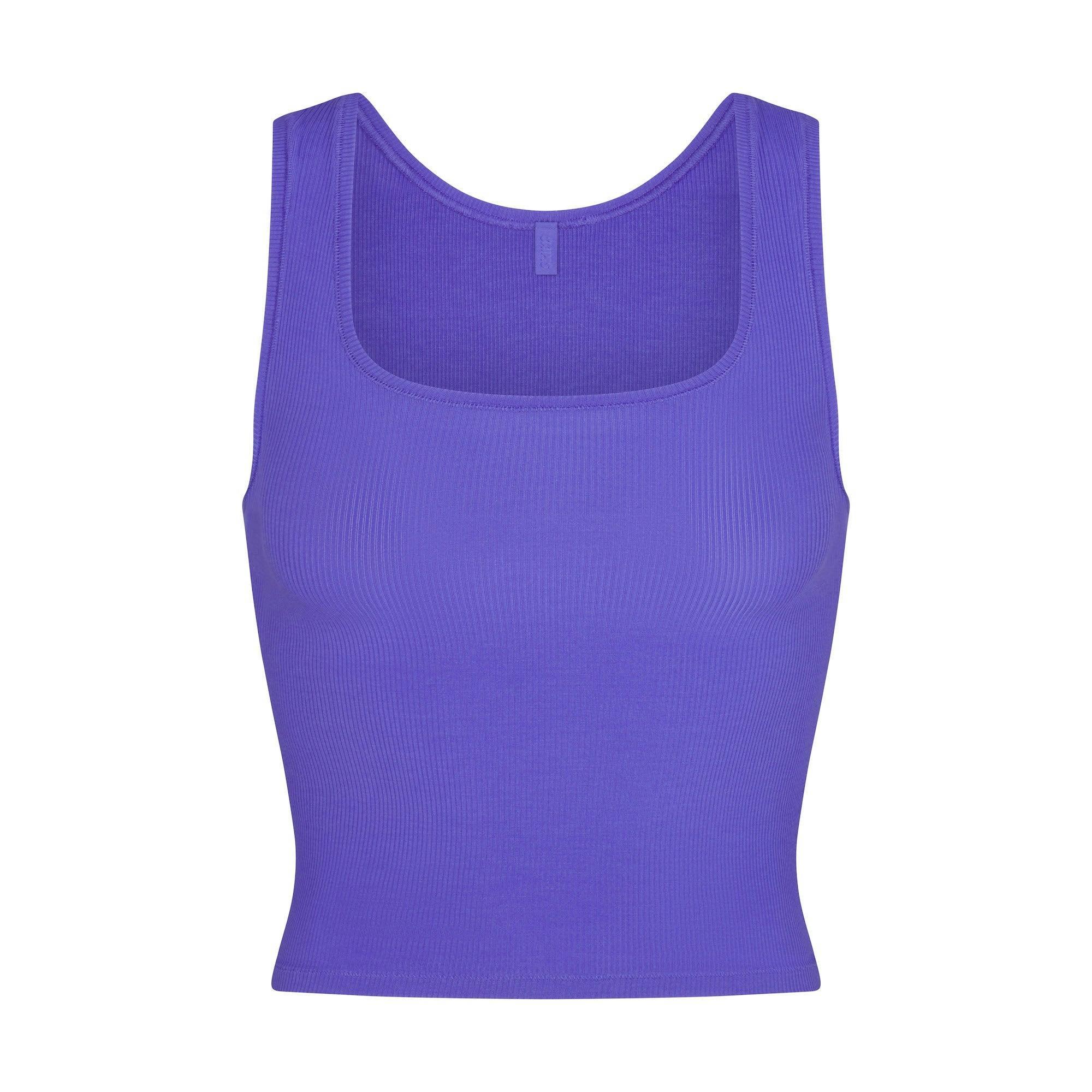 SOFT LOUNGE TANK | TANZANITE Product Image