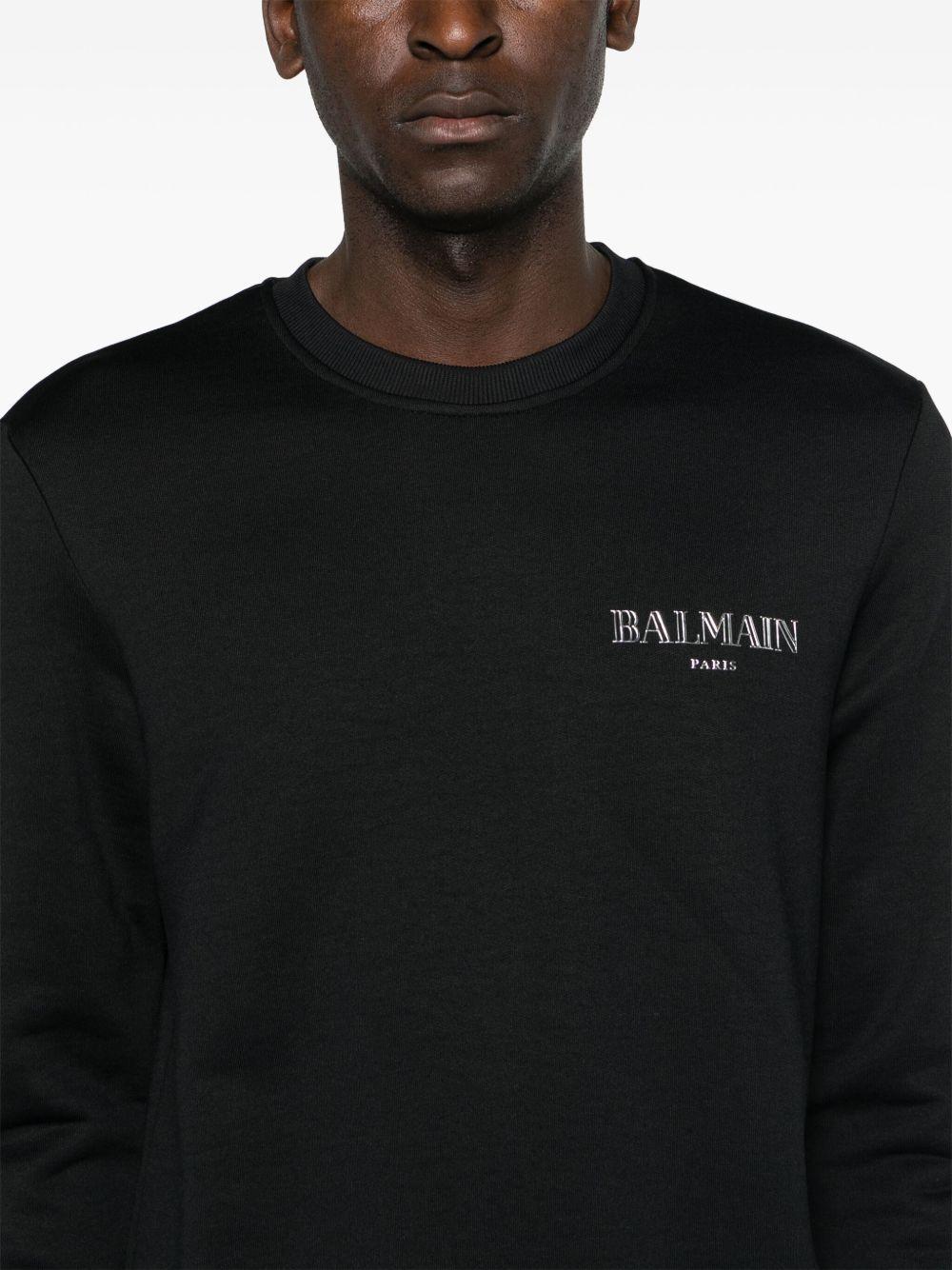 logo-appliqué crew-neck sweatshirt Product Image