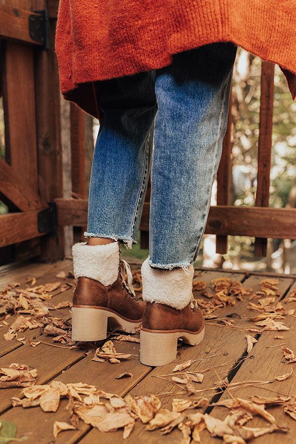 The Remi Bootie In Brown Product Image