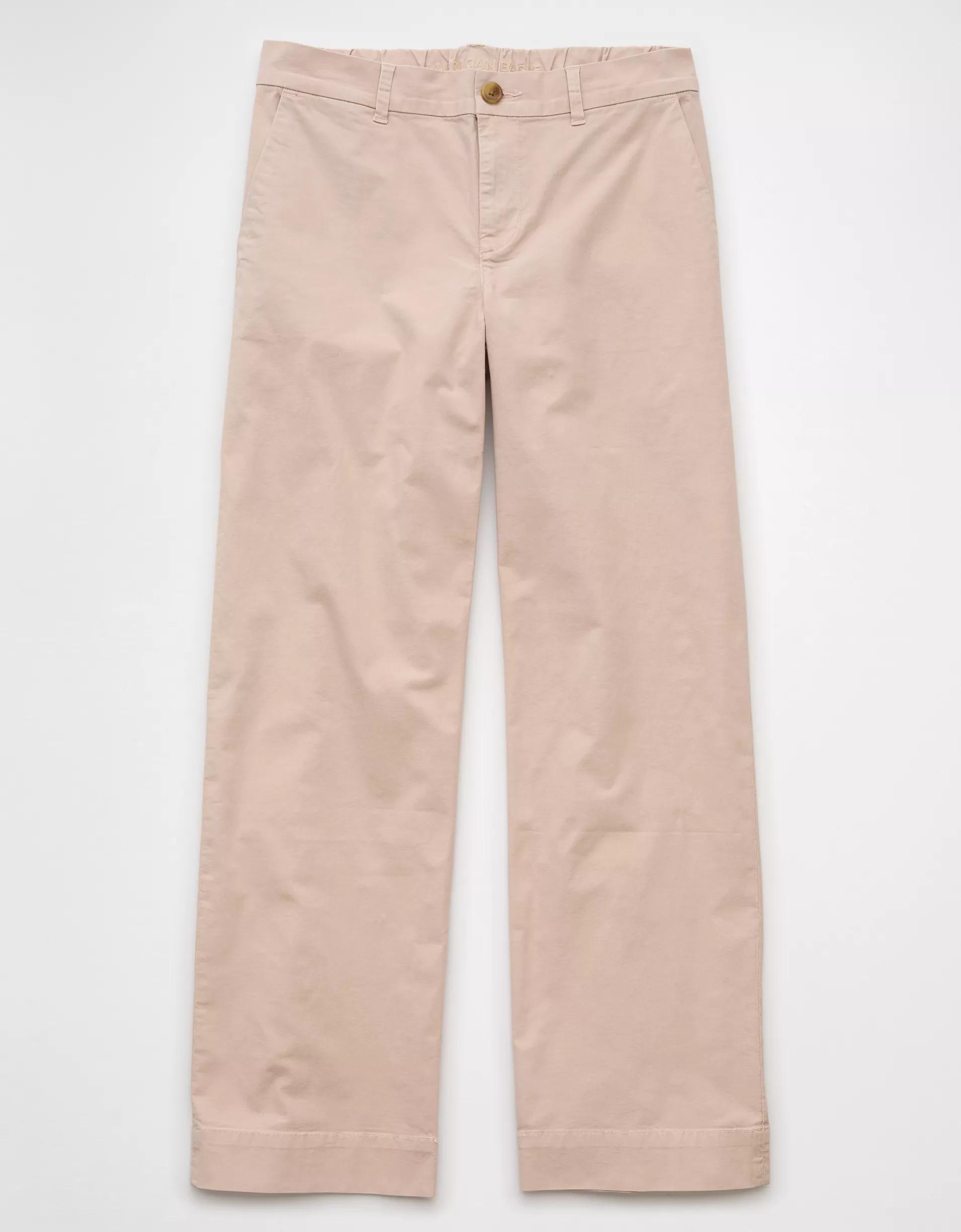 AE Stretch Stovepipe Khaki Pant Product Image