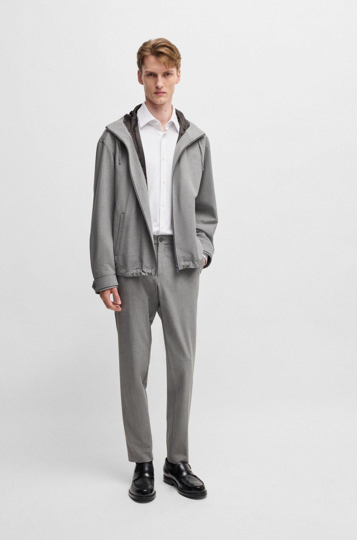 Regular-fit jacket in performance-stretch material Product Image