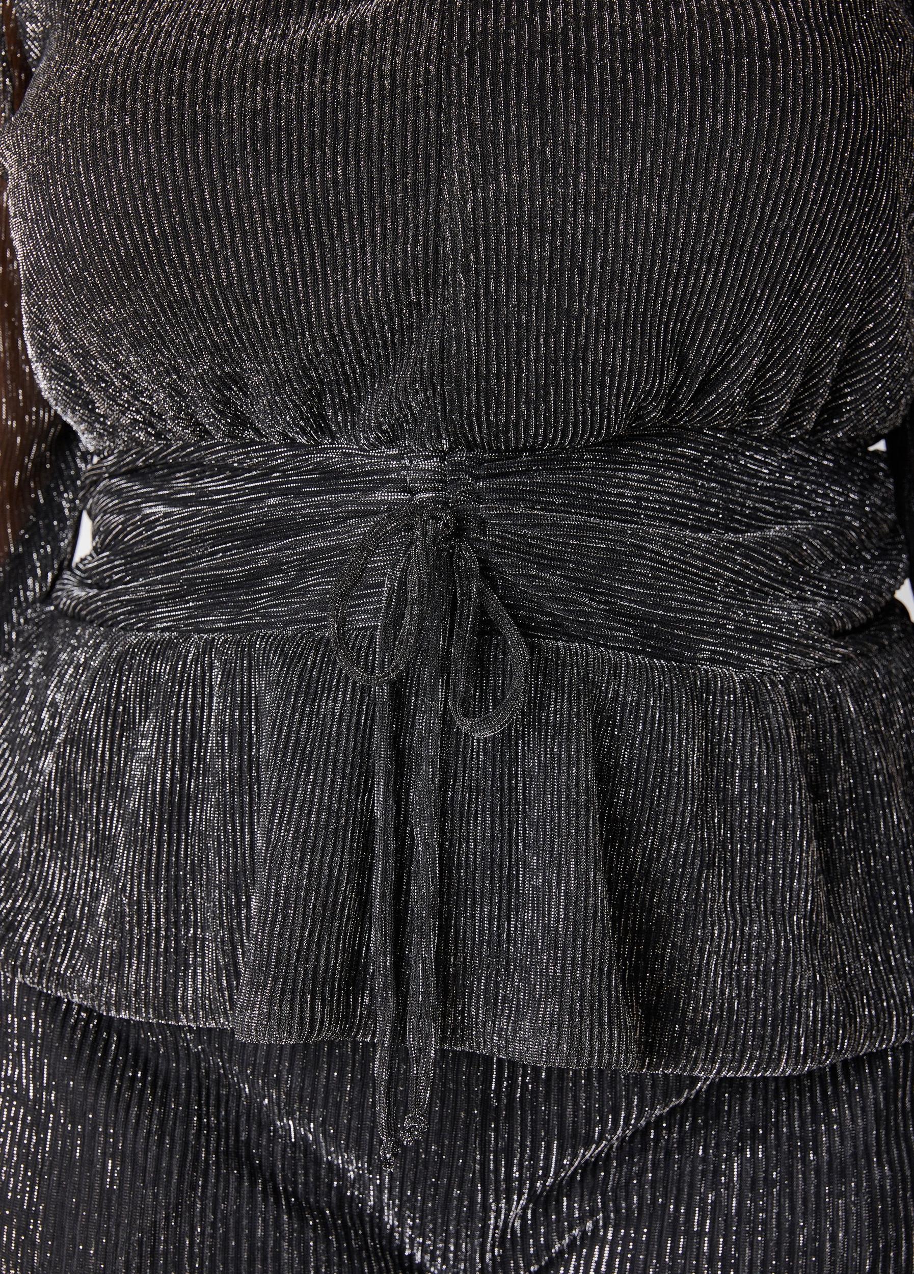 Lurex™ Mesh Drawstring Top Product Image