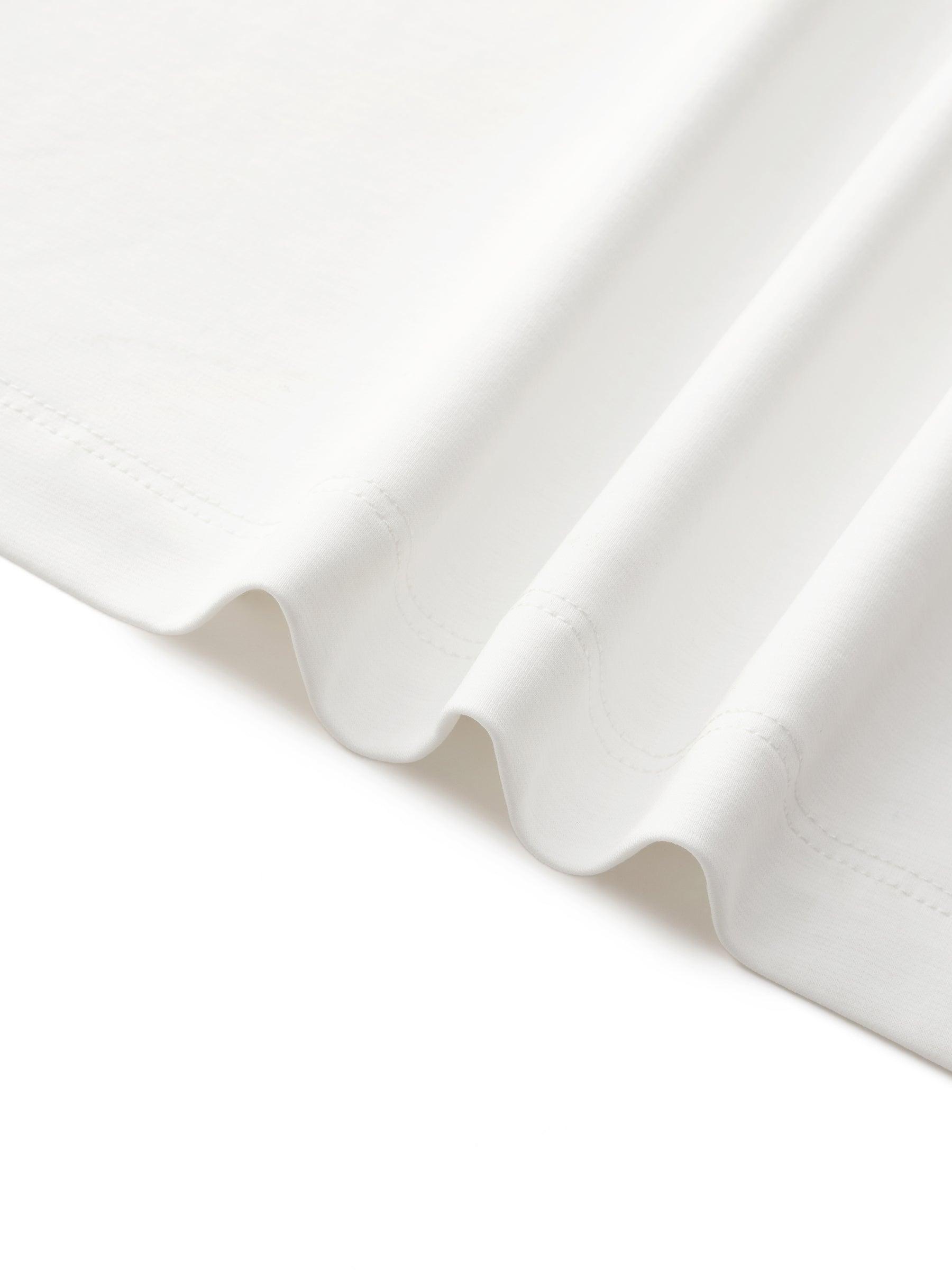 100% Cotton 3D Floral Beaded Women T-Shirt Product Image