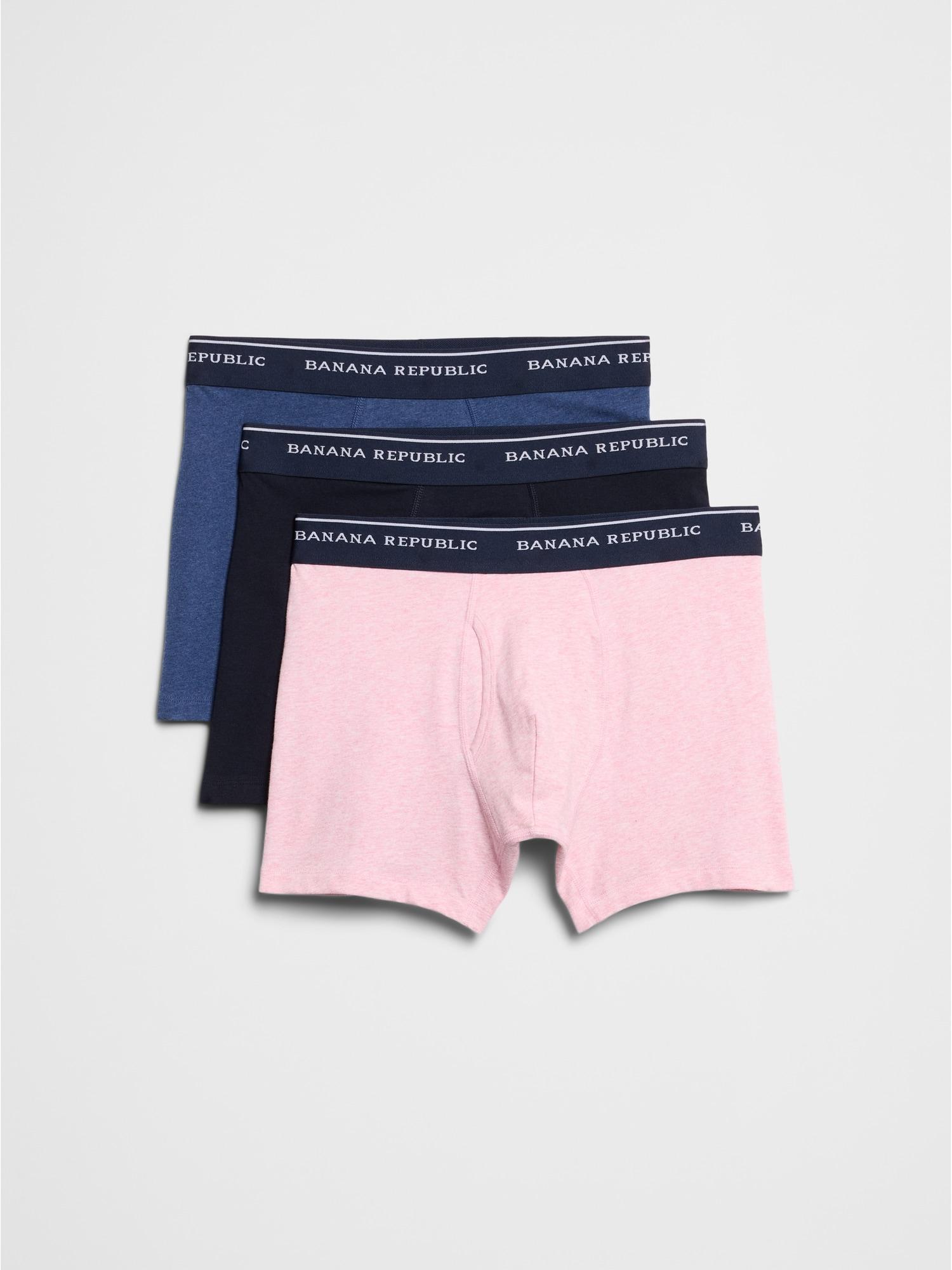 Organic Cotton-Blend Boxer Briefs (3 Pack) Product Image