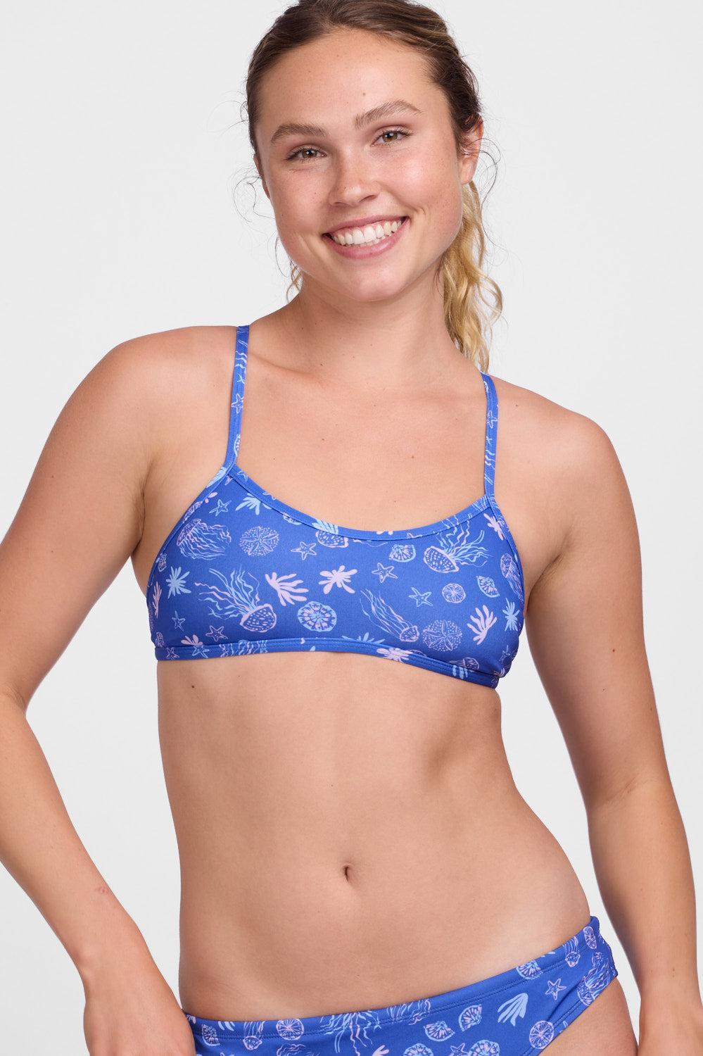 Jocelyn Bikini Top - Sour Grape Contrast Female Product Image