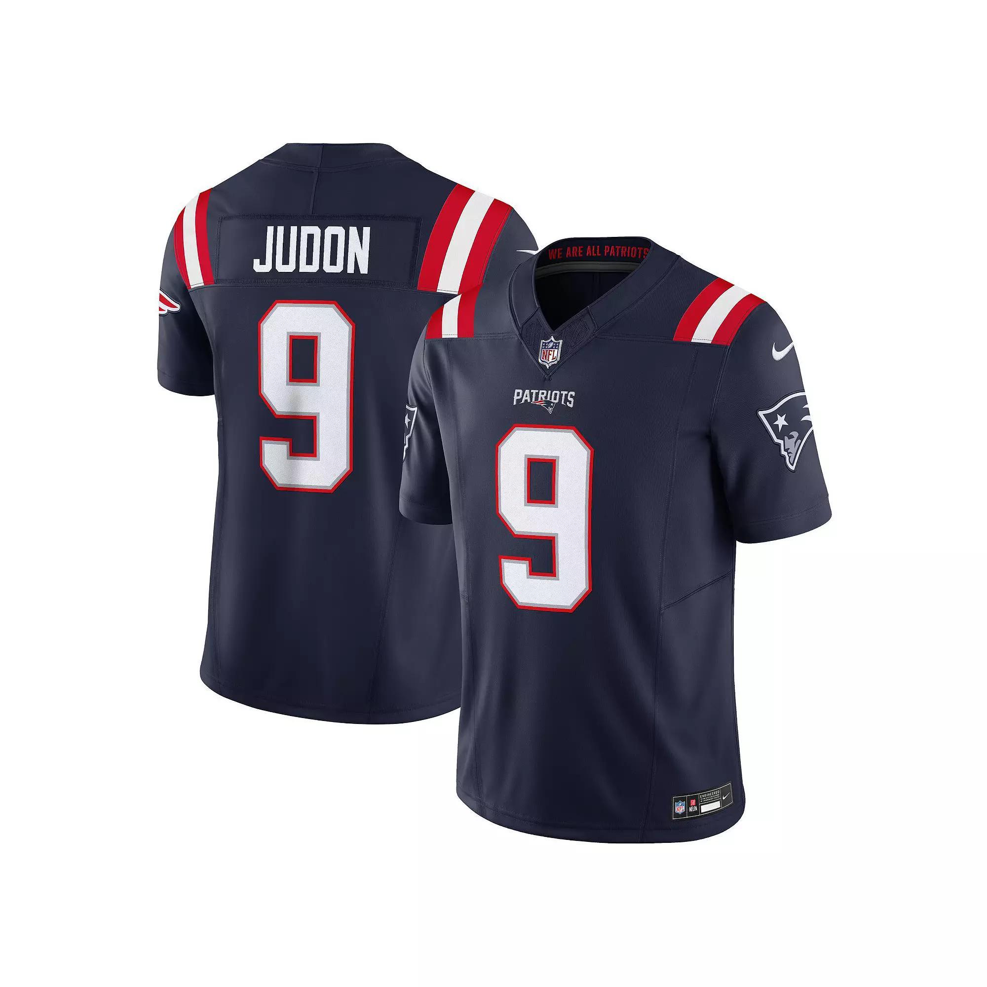 Men's Nike Matthew Judon Navy New England Patriots Vapor F.U.S.E. Limited Jersey, Size: 3XL, Blue Product Image
