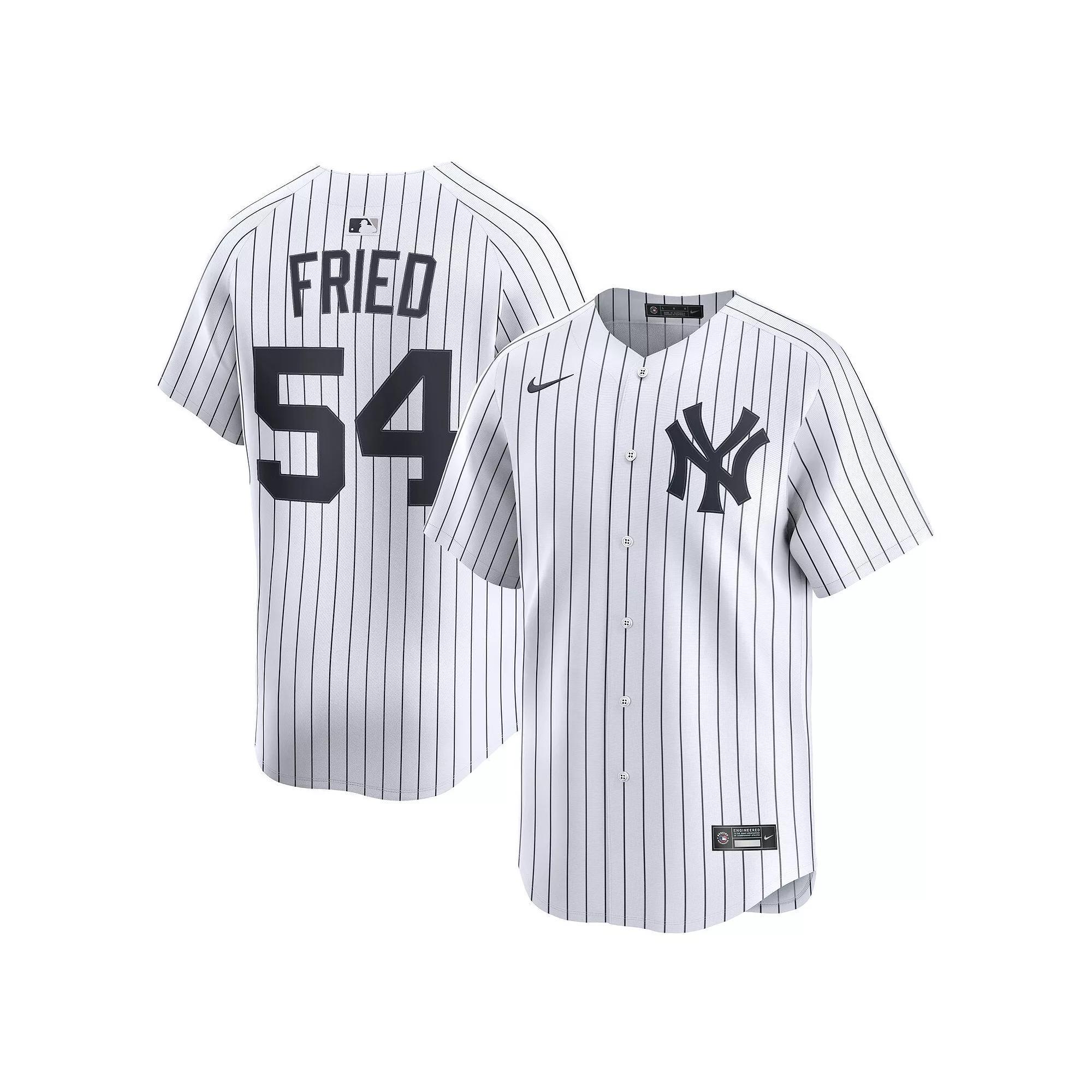 Men's Nike Max Fried White New York Yankees Home Limited Player Jersey,  Product Image