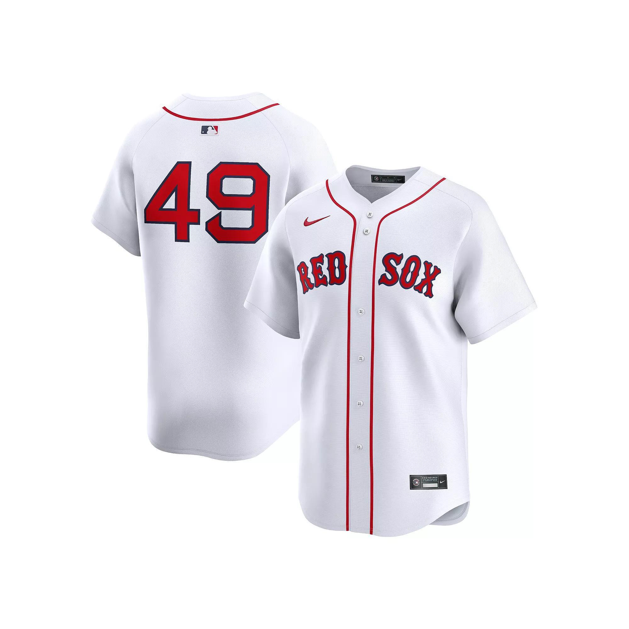 Men's Nike Tim Wakefield White Boston Red Sox Home Limited Player Jersey, Size: XL Product Image
